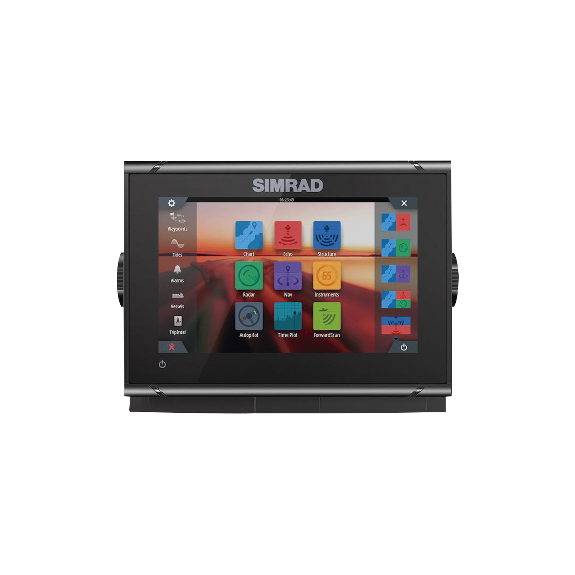 Pantalla NÃ¡utica GO7 XSR / GPS Integrado / Sonar y Radar / Pantalla TÃ¡ctil 7" / Conectividad InalÃ¡mbrica / Compatible con NMEA 2000Â® / SteadySteerâ¢ Autopilot / FishRevealâ¢ Technology
