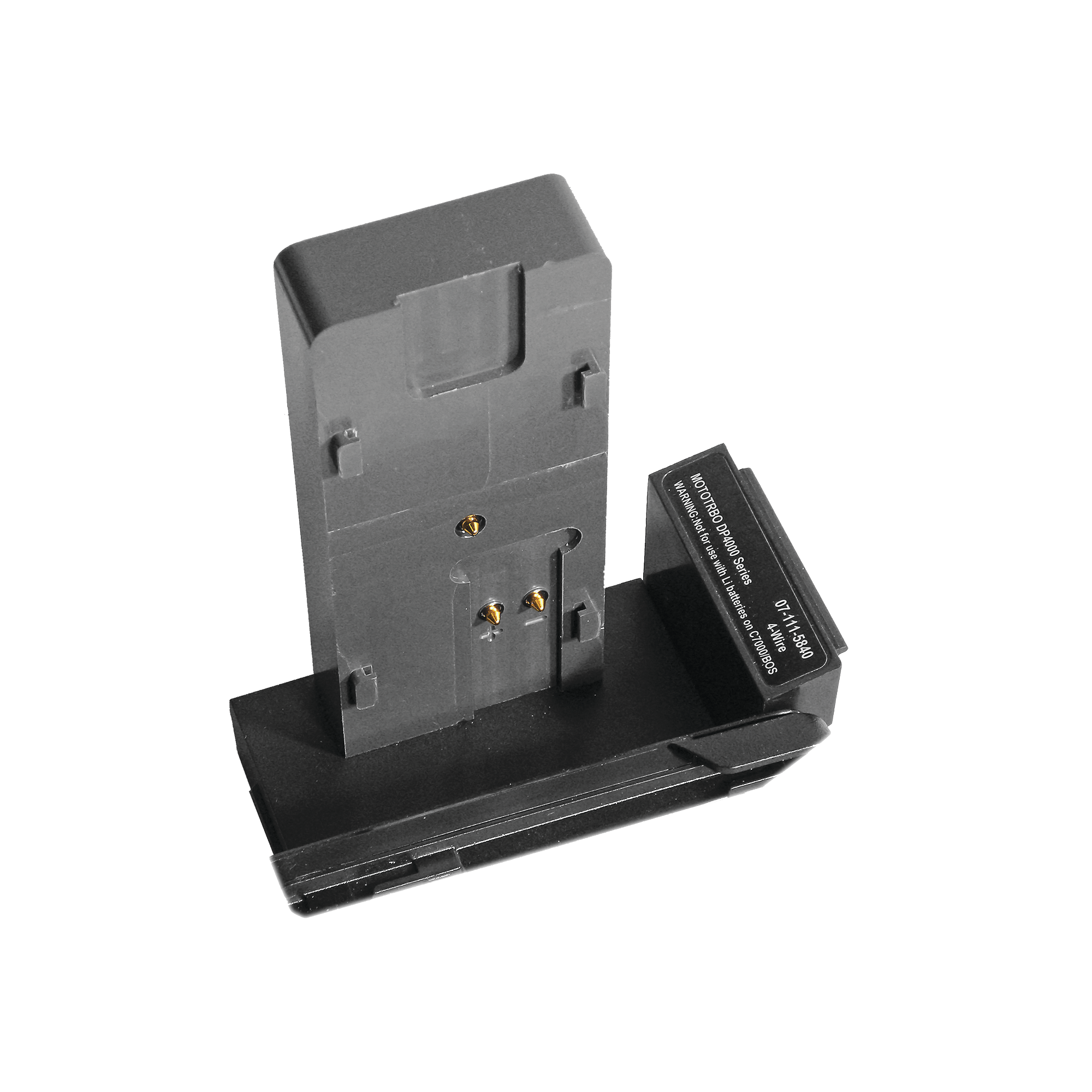 Adaptador de baterÃ­a para ANALIZADOR C7X00-C SERIES para baterÃ­a PMNN4488AR/ 4409/ NNTN8129AR, para radios APX1000-4000/ DP4400-4801/ XPR3300-7580, DGP5050/5550/6150, DEP550/e, DEP570.
