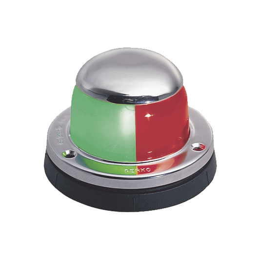 Luz Lateral de NavegaciÃ³n Roja con Carcasa Blanca