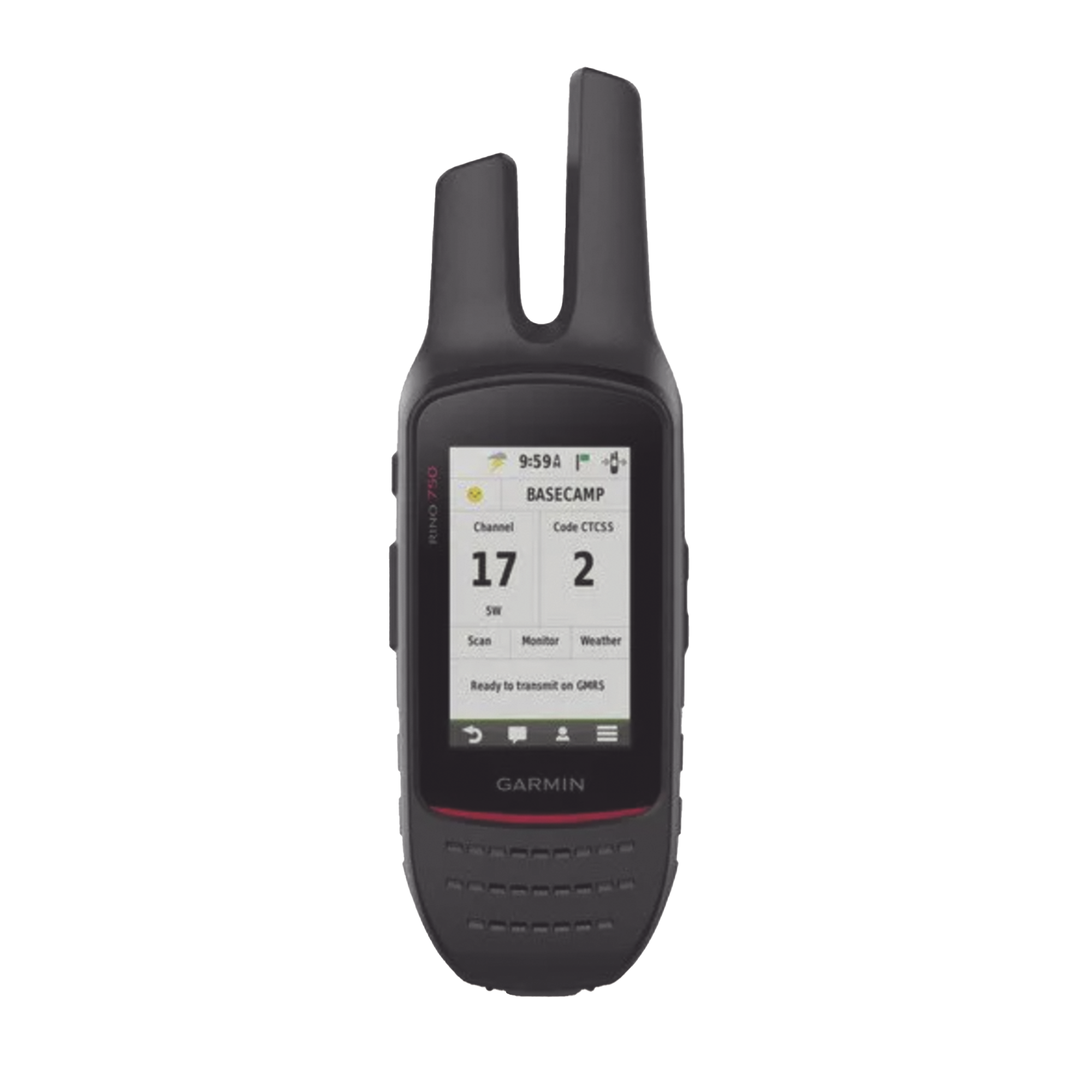 Radio portÃ¡til de dos vÃ­a  con navegador GPS  RINO 750