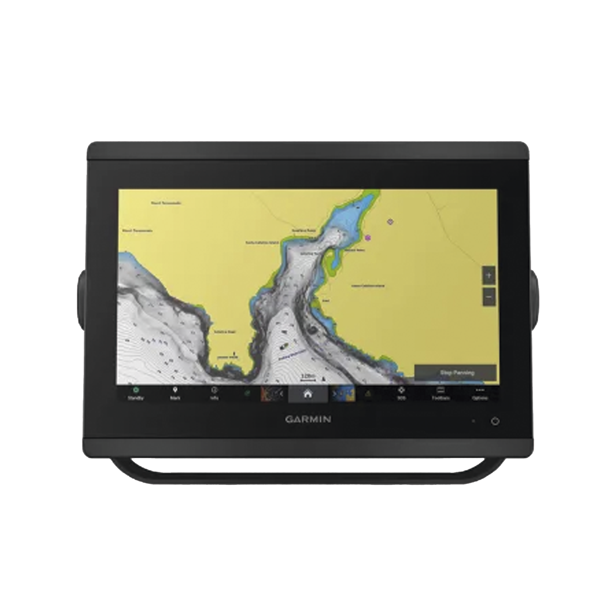 GPSMAPÂ® 8412xsv con mapa base mundial y sonda