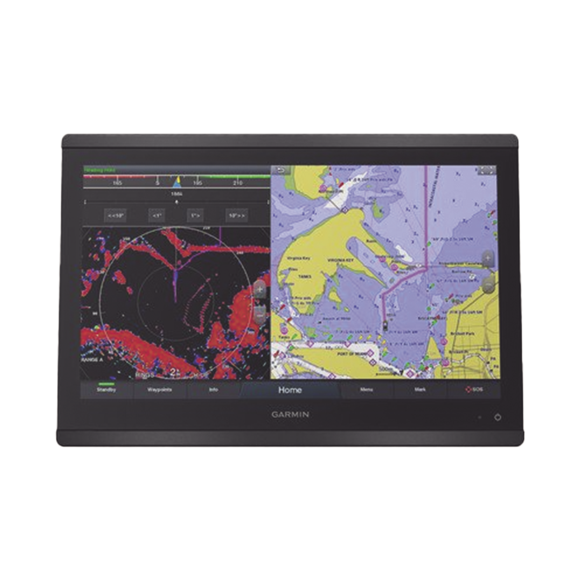 GPSMAPÂ® 8416 con mapa base mundial