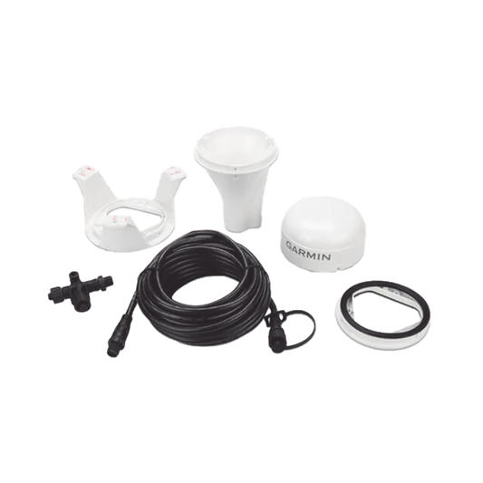 Antena Marina GPS 24xd / ConexiÃ³n por medio de red NMEA 2000 / Peso 201 g / Cable 6 m / Rango de Temperatura -30 a 80 Â°C / Material AleaciÃ³n de PlÃ¡stico IPX7 / AlimentaciÃ³n 9-32 V CC / PrecisiÃ³n < 1 m CEP