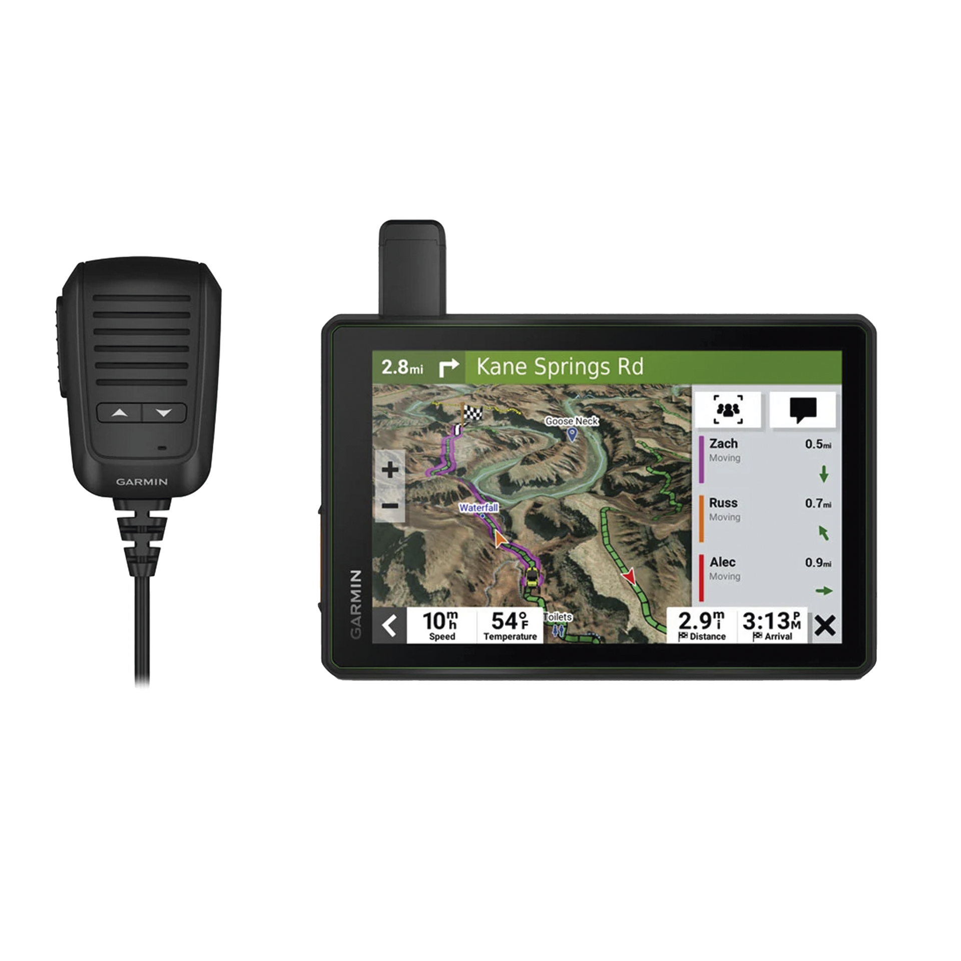 Navegador TreadÂ® - SxS Edition, pantalla tÃ¡ctil de 8 pulgadas fabricada bajo EstÃ¡ndar Militar 810