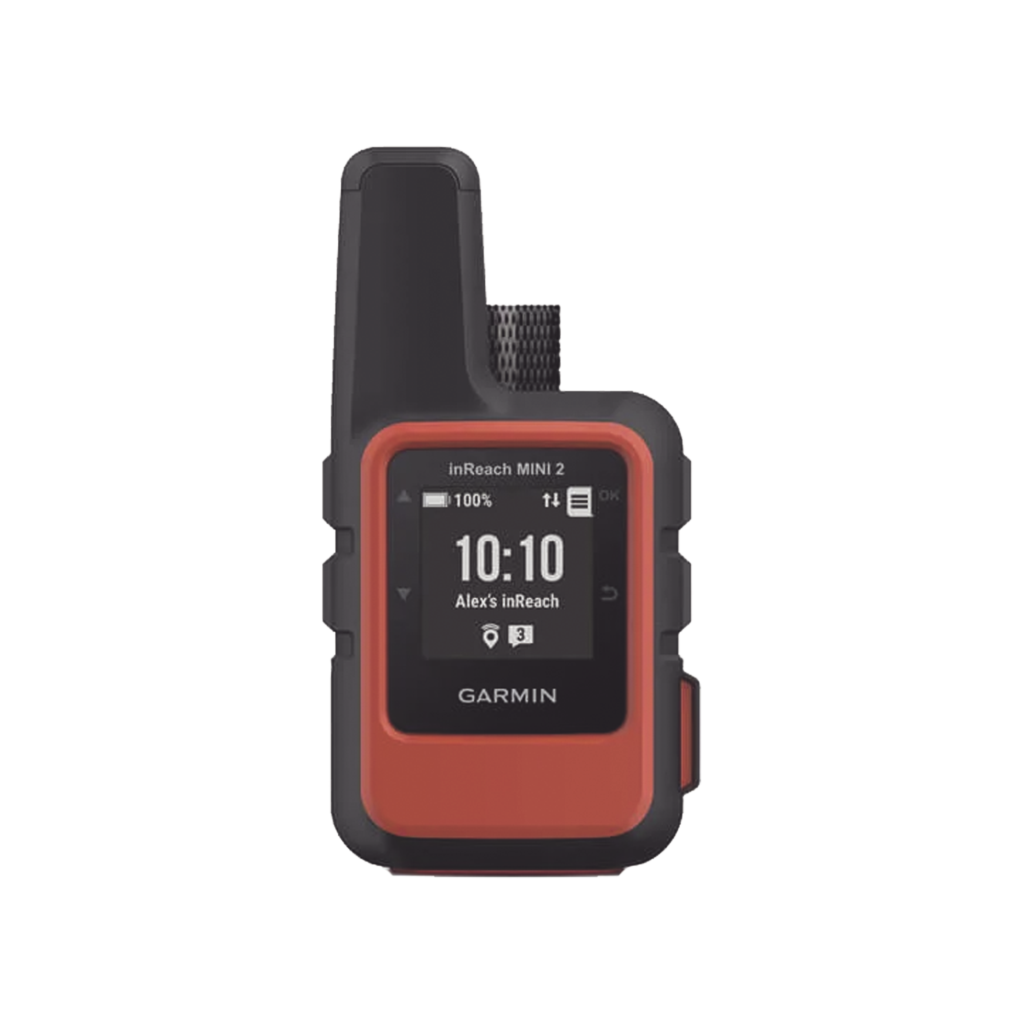 GPS portÃ¡til inReachÂ® Mini 2 / Pantalla Monocroma Transflectiva 23 x 23 mm / ResoluciÃ³n 176 x 176 pÃ­xeles / BaterÃ­a de Iones de Litio / AutonomÃ­a Hasta 14 DÃ­as / Resistencia al Agua IPX7 / Sensores GPS, Galile