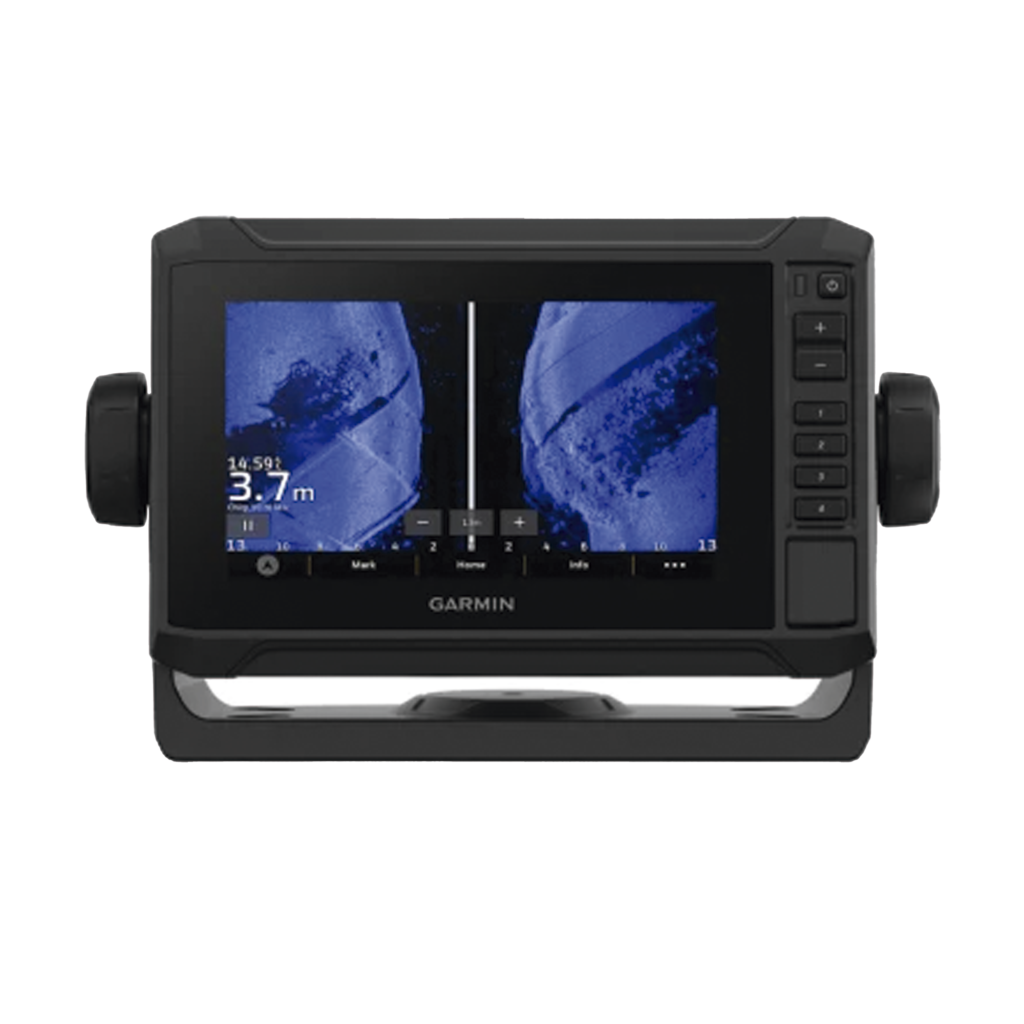 ECHOMAP UHD2 62sv con mapa base precargado, sonda SIDEVÃ, CLEARVÃ Y CHIRP tradicional, puerto de conexiÃ³n a NMEA 2000. Incluye transductor GT54UHD-TM,