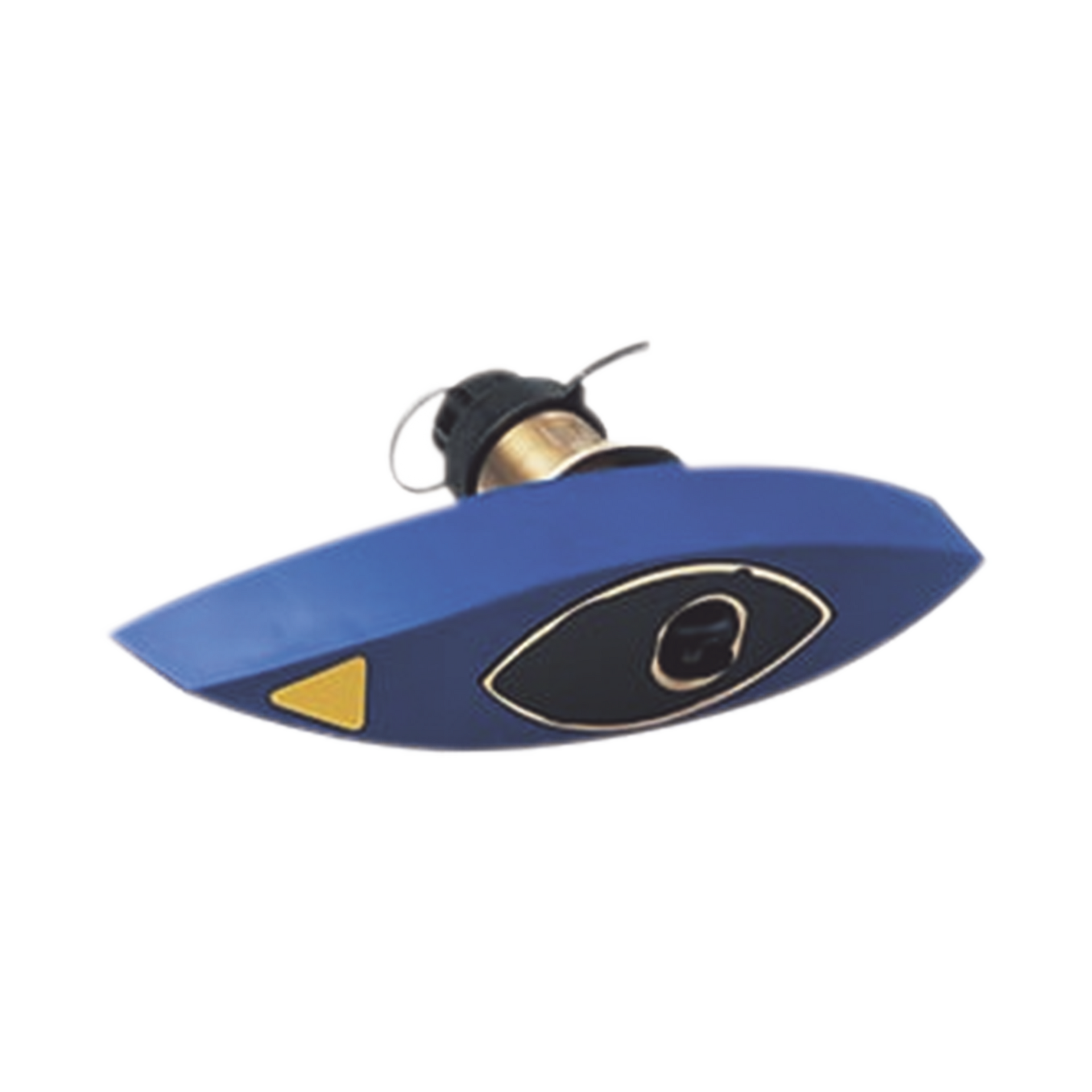 Transductor de montaje a travÃ©s del casco de bronce con sensores de profundidad, velocidad y temperatura