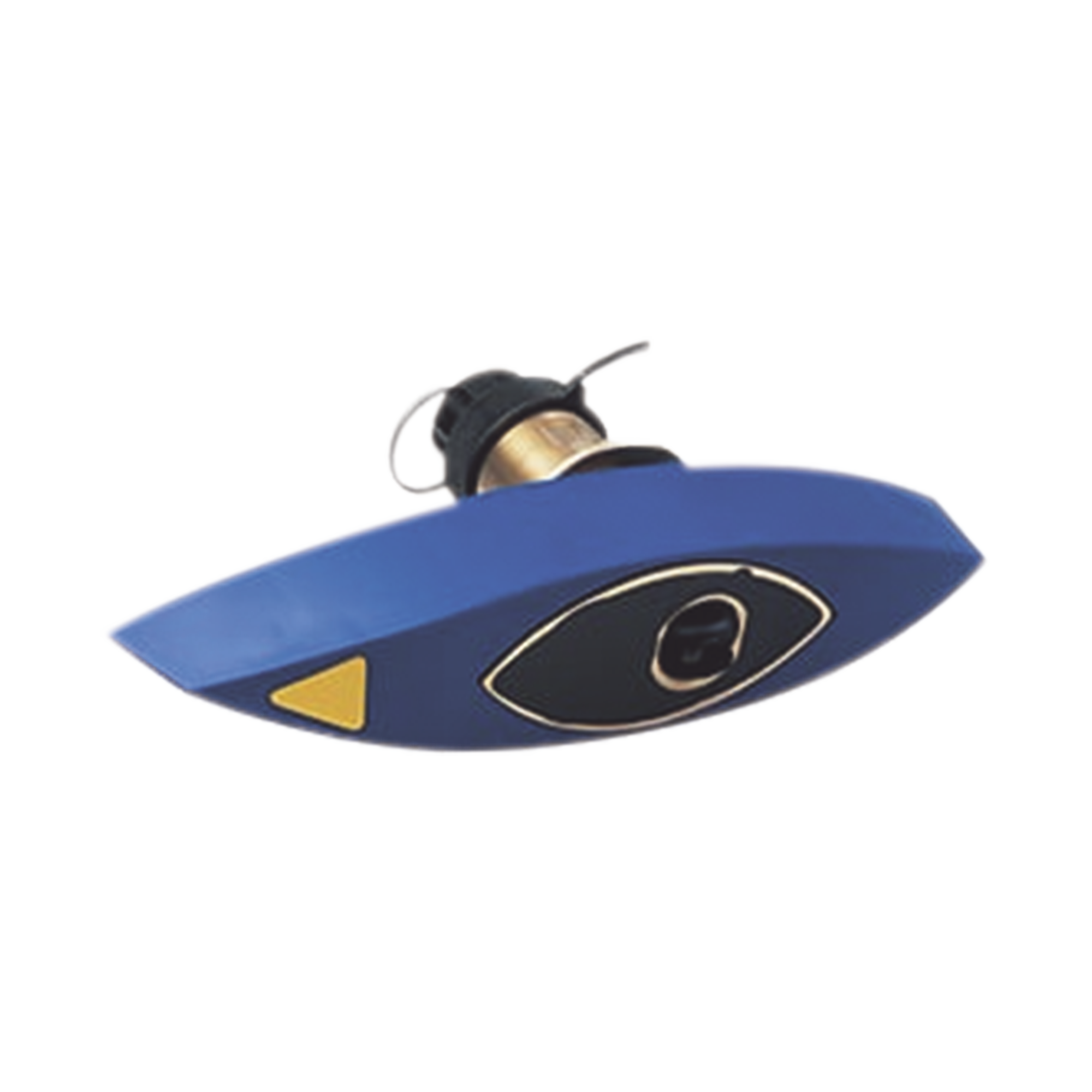 Transductor de montaje a travÃ©s del casco de bronce con sensores de profundidad, velocidad y temperatura