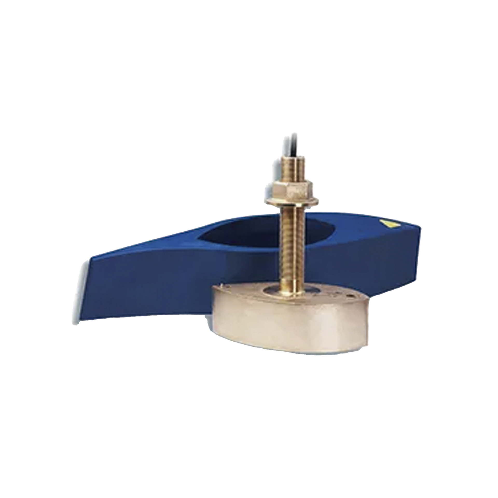 Transductor B260 de montaje a travÃ©s del casco de bronce con sensores de profundidad, velocidad y temperatura