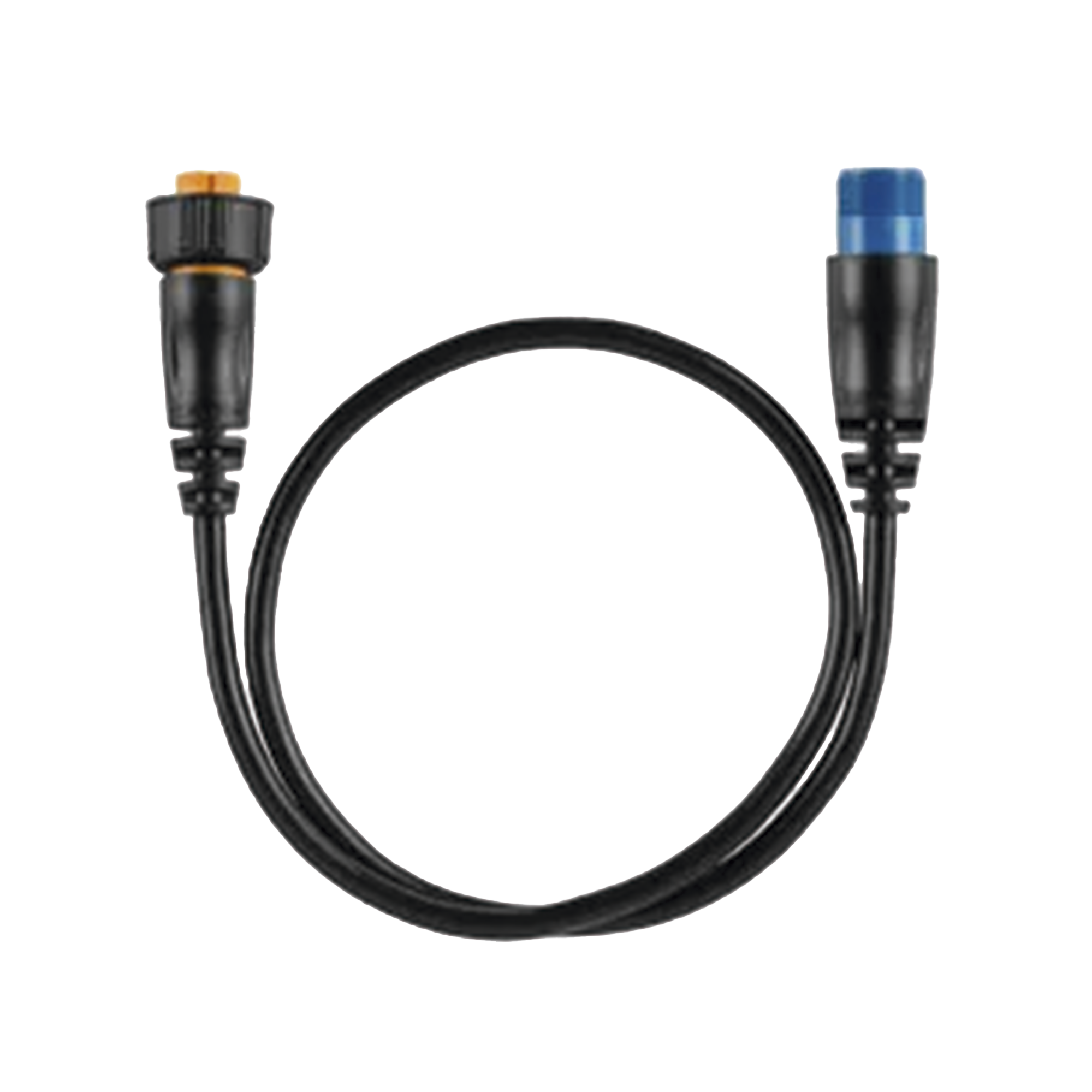 Cable adaptador para conectar un transductor de 8 pines con XID a un puerto de sonda de 12 pines a un dispositivo nÃ¡utico compatible.