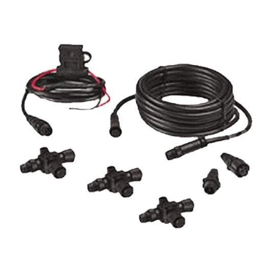 Kit Iniciador Red NMEA 2000 Micro-C / Cable de Red de 4.5 m (15 ft) / 3 Conectores T / 2 Terminadores de Red