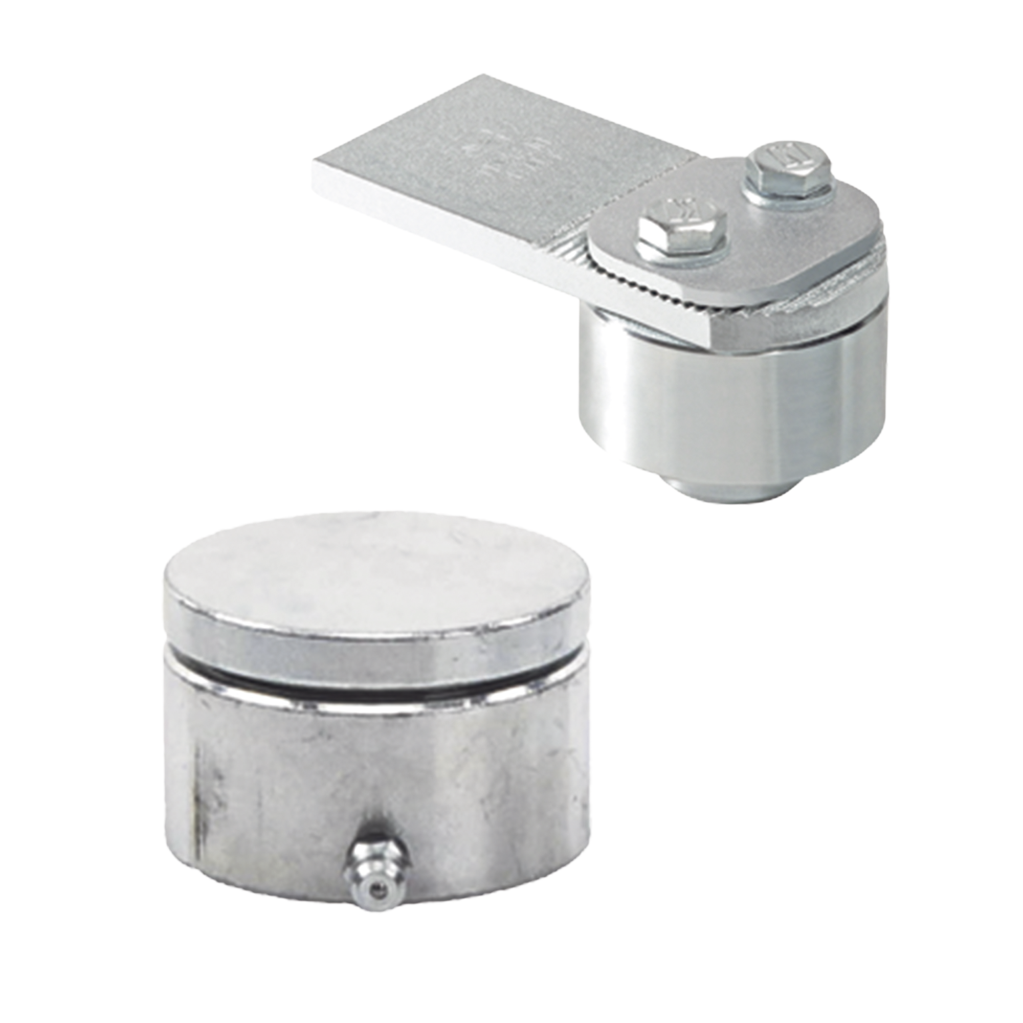 85G+87G / Kit de Bivelo y Tejuelo Grandes Para Puertas de Hasta 650 Kg