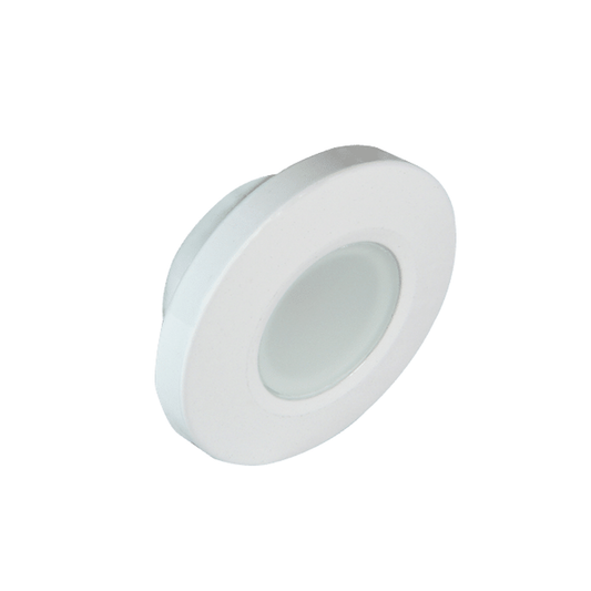 Luz led marina serie Orbit , emite luz de colores blanco, rojo y azul de 210 lÃºmenes, para uso interior o exterior, fabricado bajo norma de protecciÃ³n IP67.