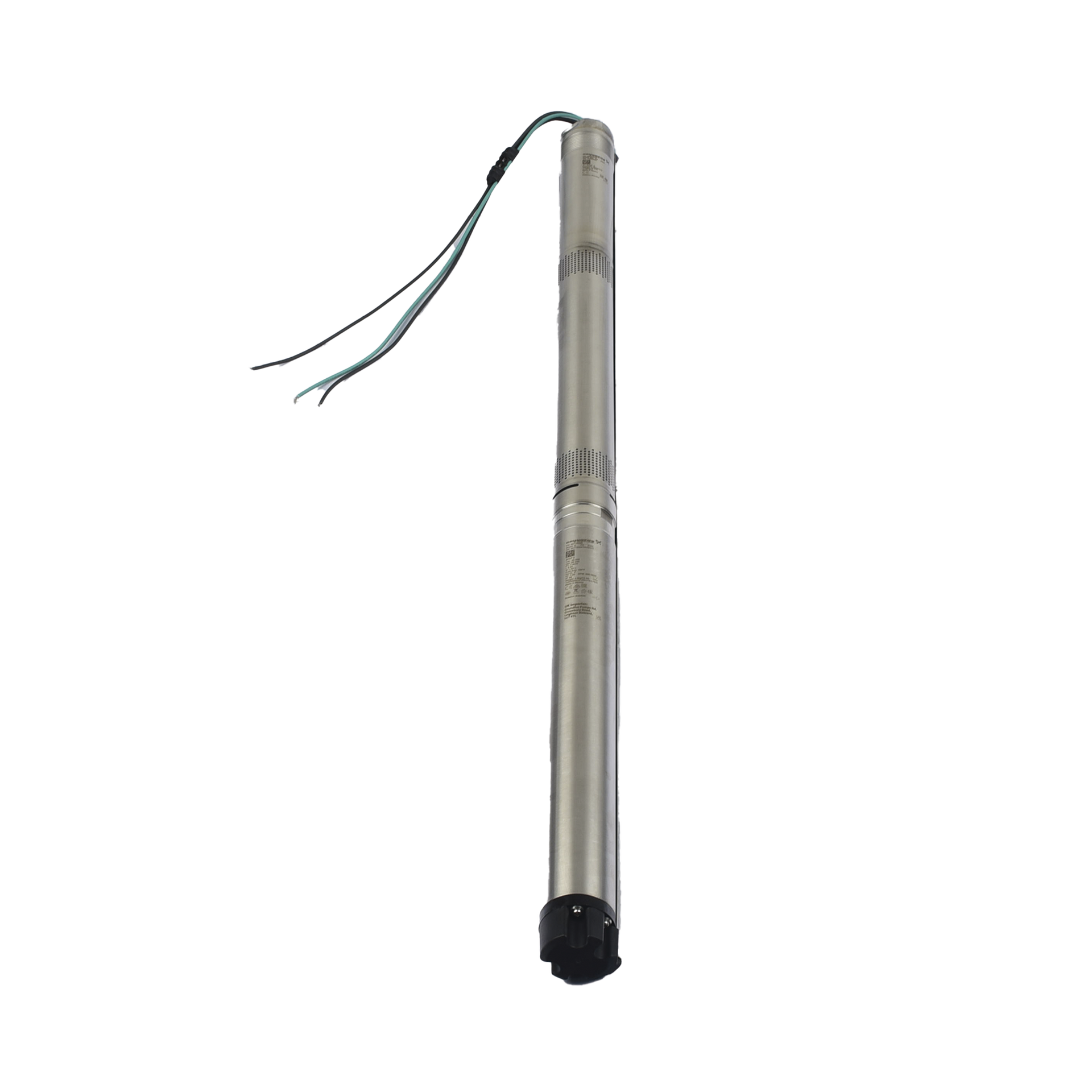 Bomba Sumergible Solar de 1.4 KW , Admite entrada AC 90-240v , TensiÃ³n nominal CC 30-300v