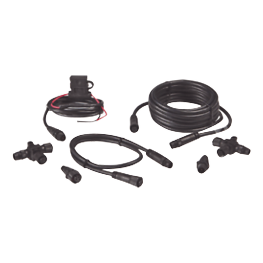 Kit de ConexiÃ³n NMEA 2000Â® / Incluye Cables de ExtensiÃ³n 0.61 m y 4.55 m / 2 Conectores T / 2 Terminadores de Red / Cable de AlimentaciÃ³n 0.6 m