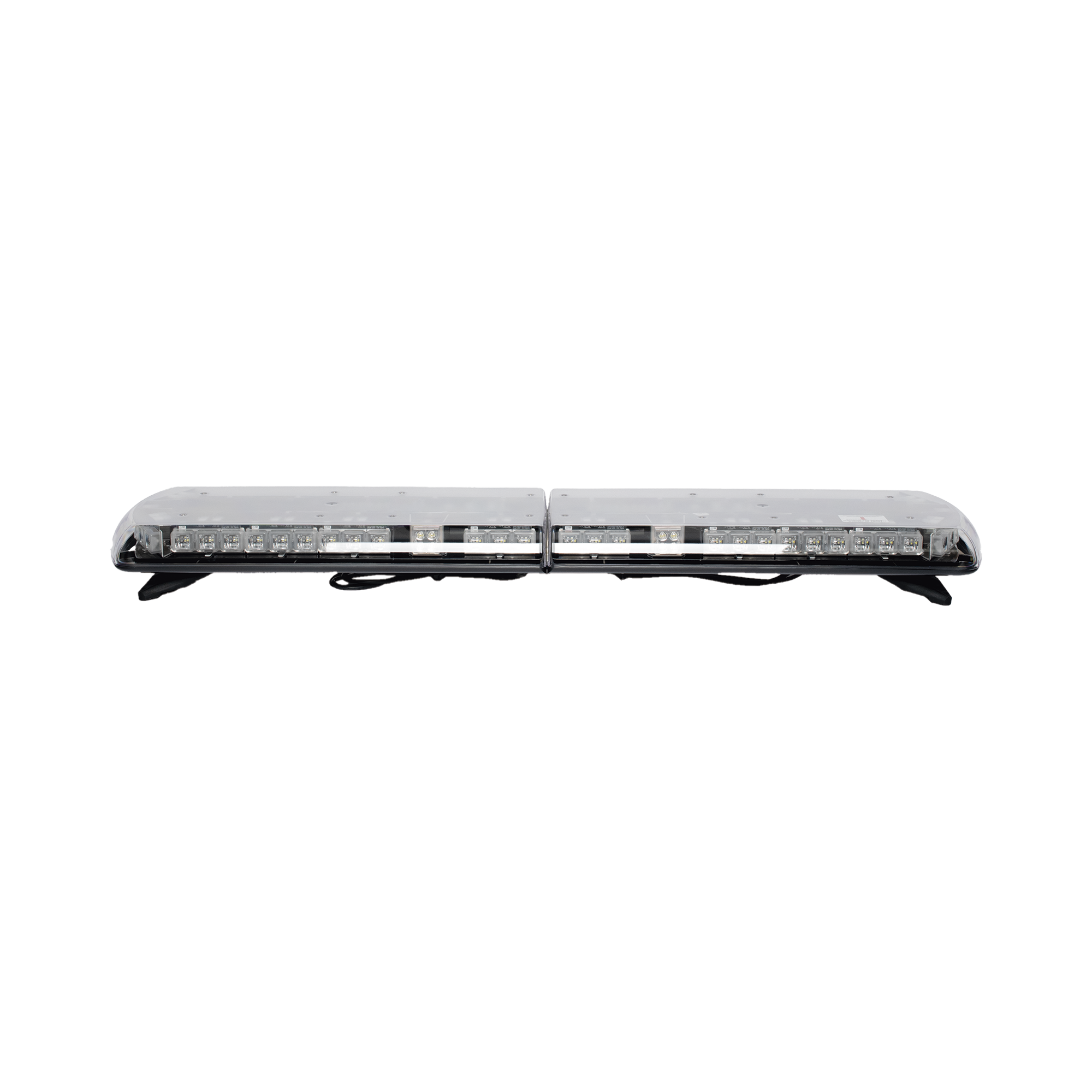 Torreta 48" Serie 12 con 88 LED, Dual color rojo/claro, ideal para equipar ambulancias y unidades de bomberos