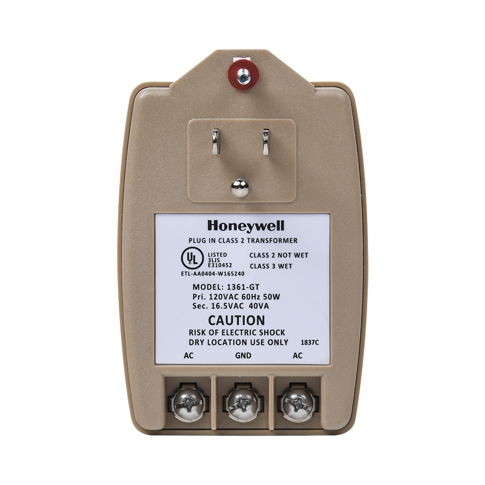 Transformador de 16.5Vca 40VA