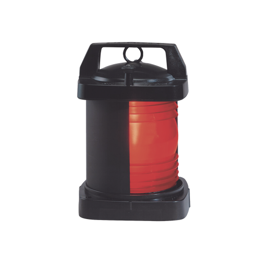 Luz de navegaciÃ³n con lente en color rojo con arco de visibilidad: 112-1/2Â°