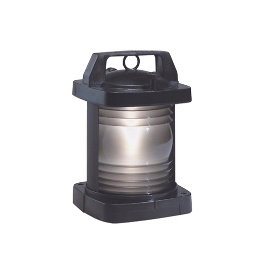 Luz de popa blanca  con lente tintado en gris