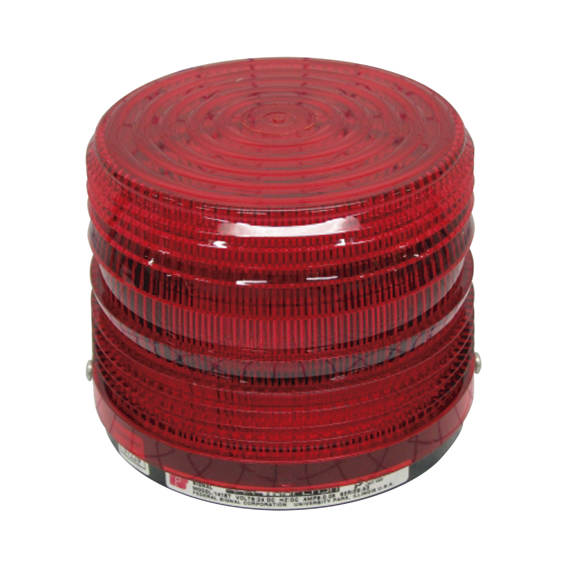 Luz estroboscÃ³pica ElectraflashÂ®, UL y cUL, 24 VCD, color Rojo