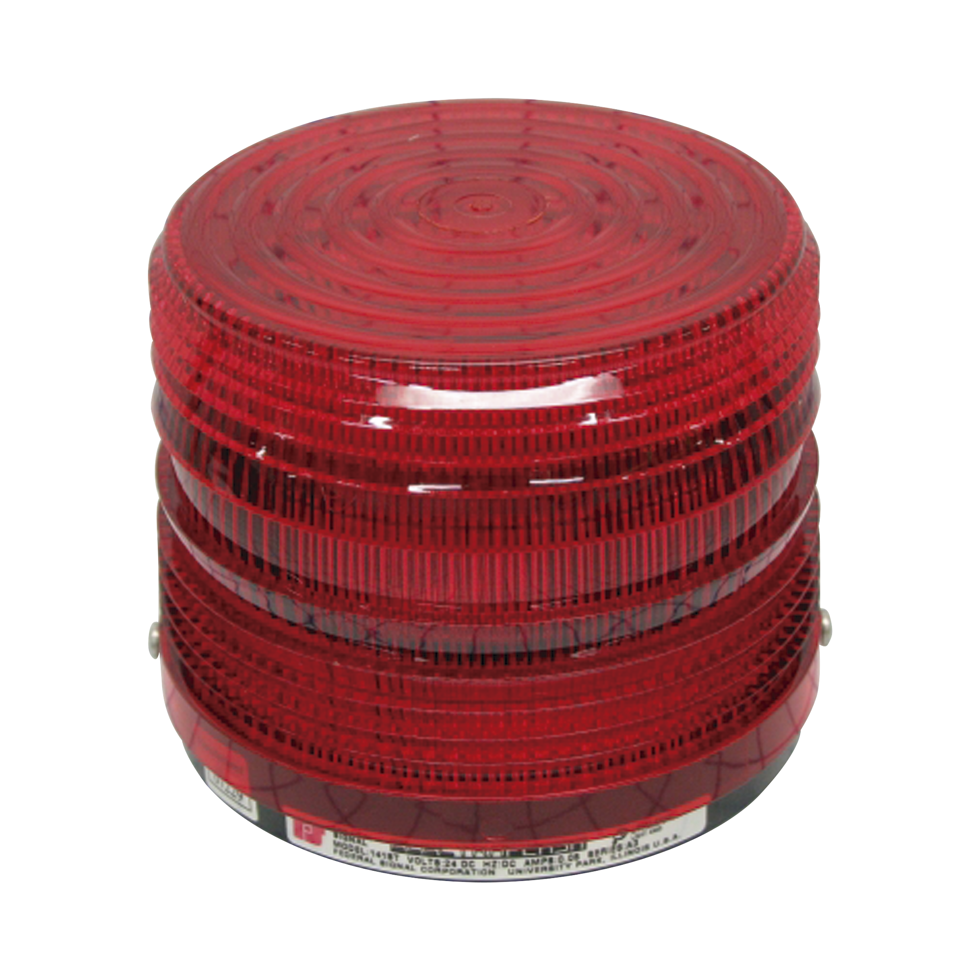 Luz estroboscÃ³pica ElectraflashÂ®, UL y cUL, 24 VCD, color Rojo