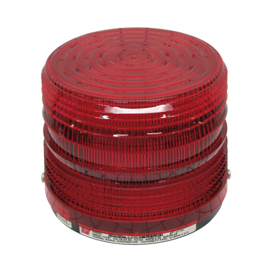 Luz estroboscÃ³pica ElectraflashÂ®, UL y cUL, 24 VCD, color Rojo
