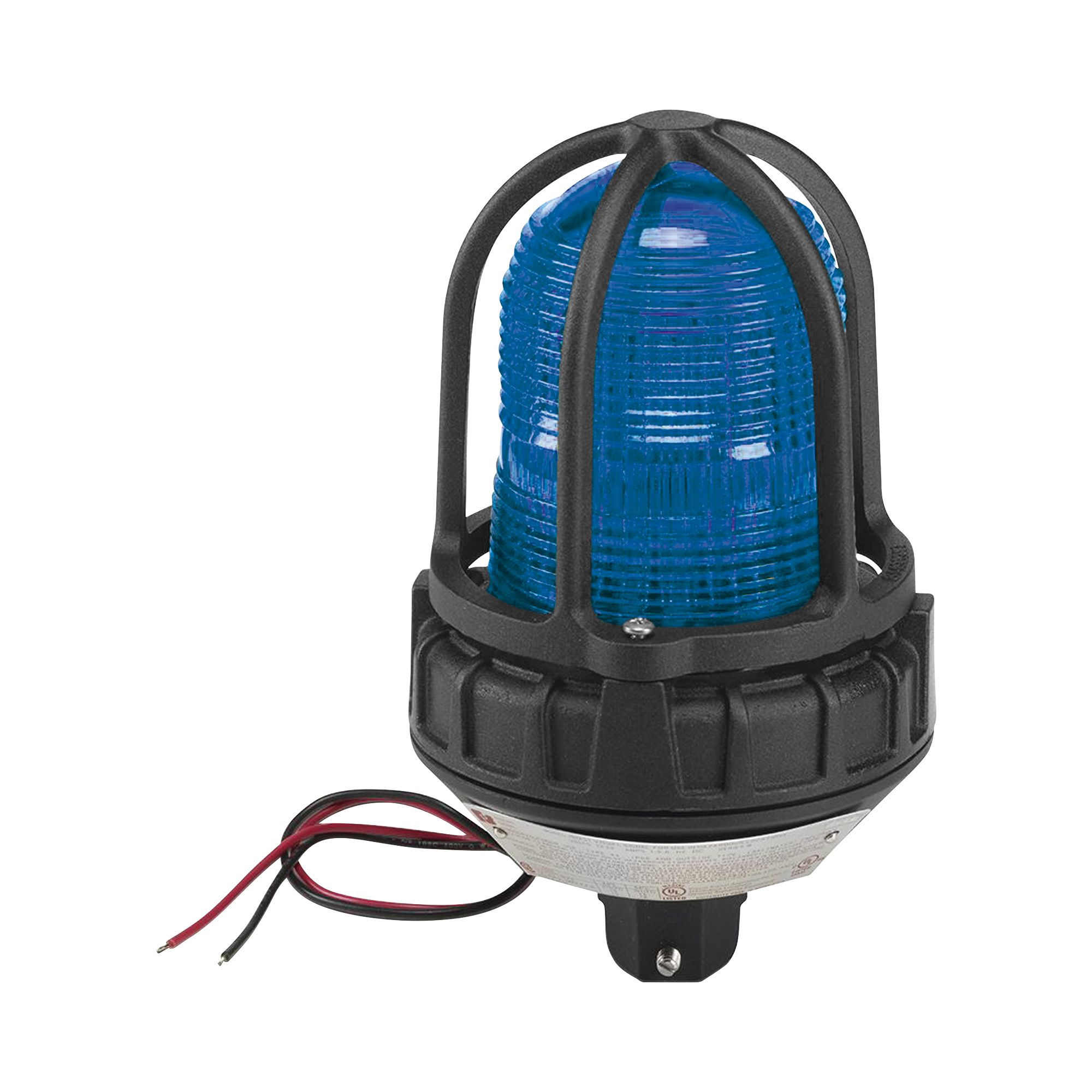 Luz estroboscÃ³pica para ubicaciÃ³nes peligrosas,  montaje tipo tubo, 12-24 VCD, color Azul