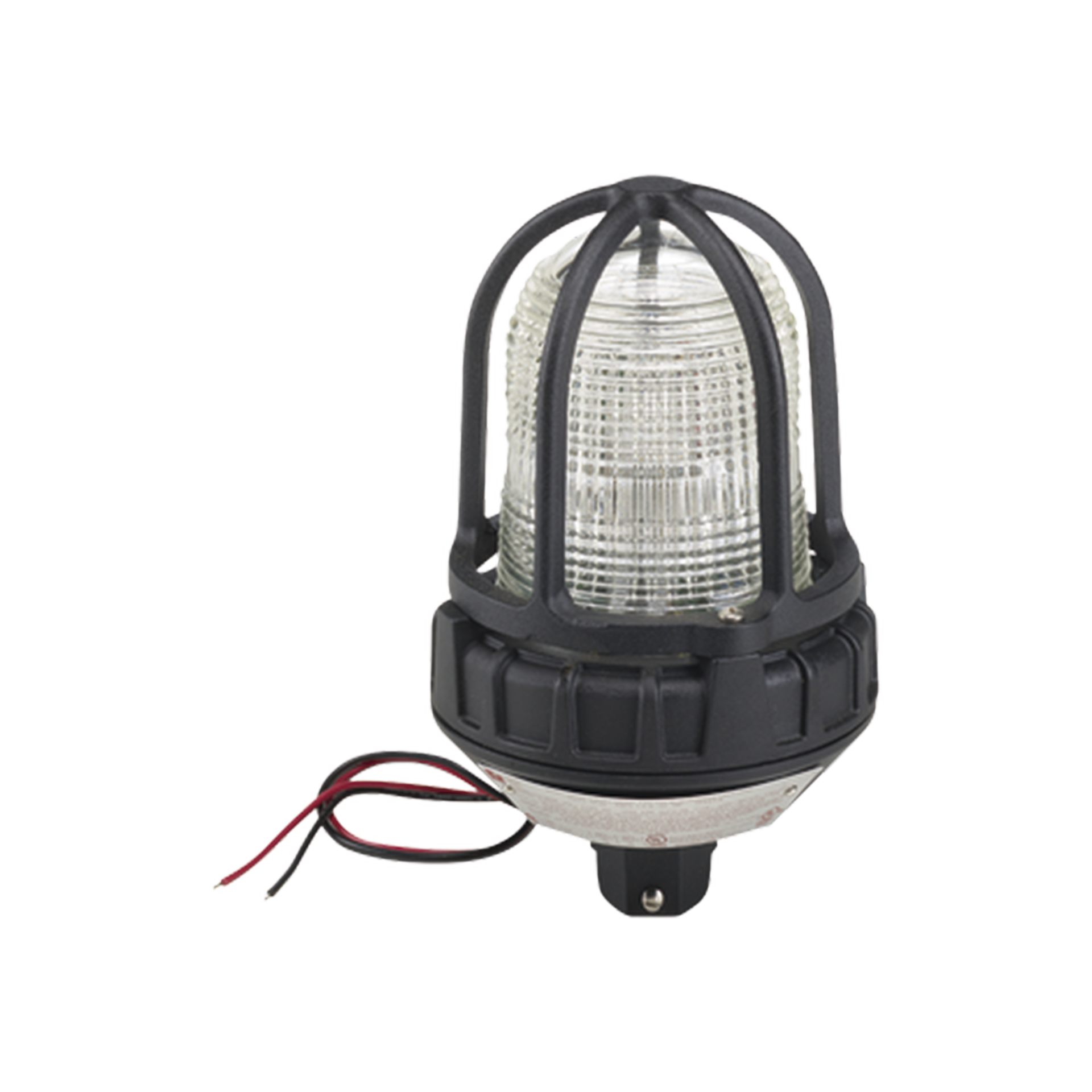 Luz estroboscÃ³pica para ubicaciones peligrosas,  montaje tipo tubo, 12-24 VCD, Color Claro