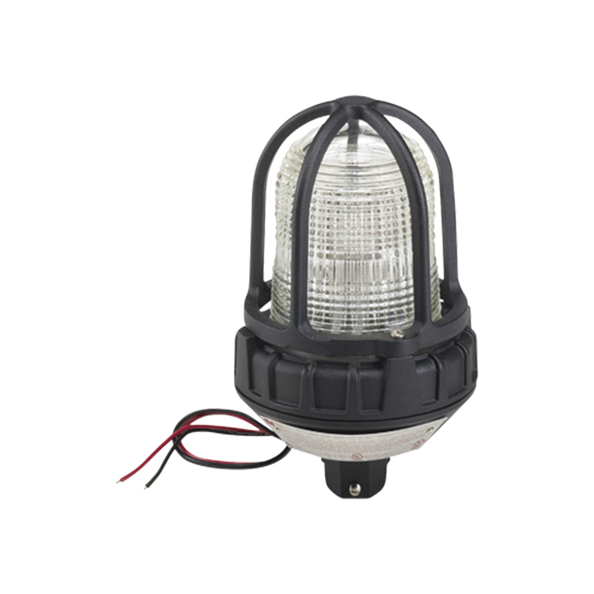 Luz estroboscÃ³pica para ubicaciones peligrosas,  montaje tipo tubo, 12-24 VCD, Color Claro