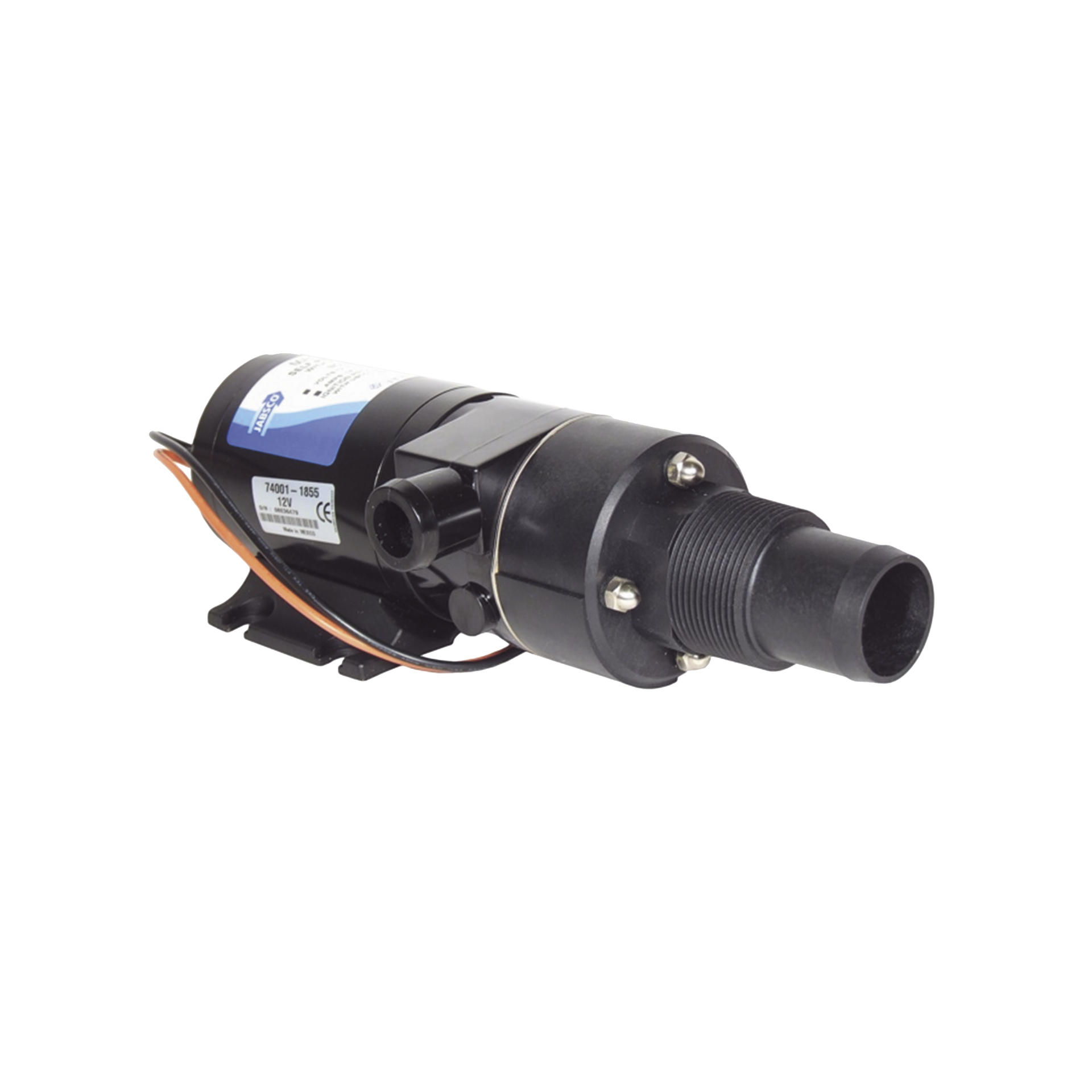 Bomba maceradora de 12 Vcd para manguera de entrada con orificio de 38 mm (1Â½â), manguera de descarga con orificio de 25 mm (1â)