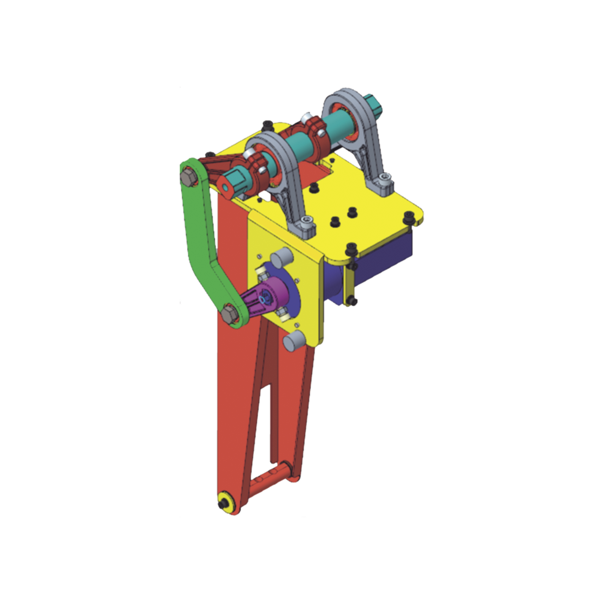 Mecanismo Completo de Barrera para Modelos DS-TMG520 / No Incluye Cuadro de Control