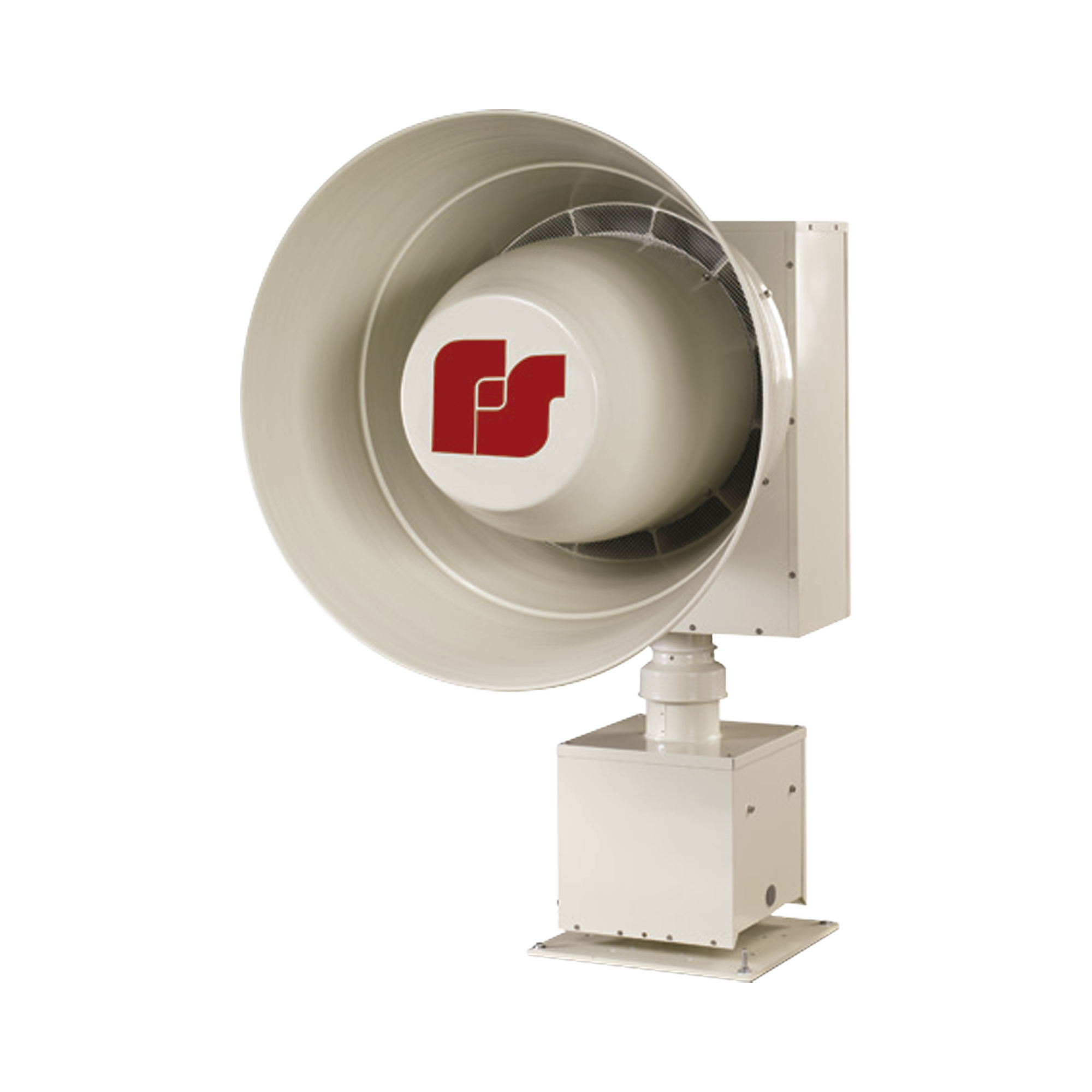 Sirena rotativa de alta potencia electromecanica, 130db, 800hz