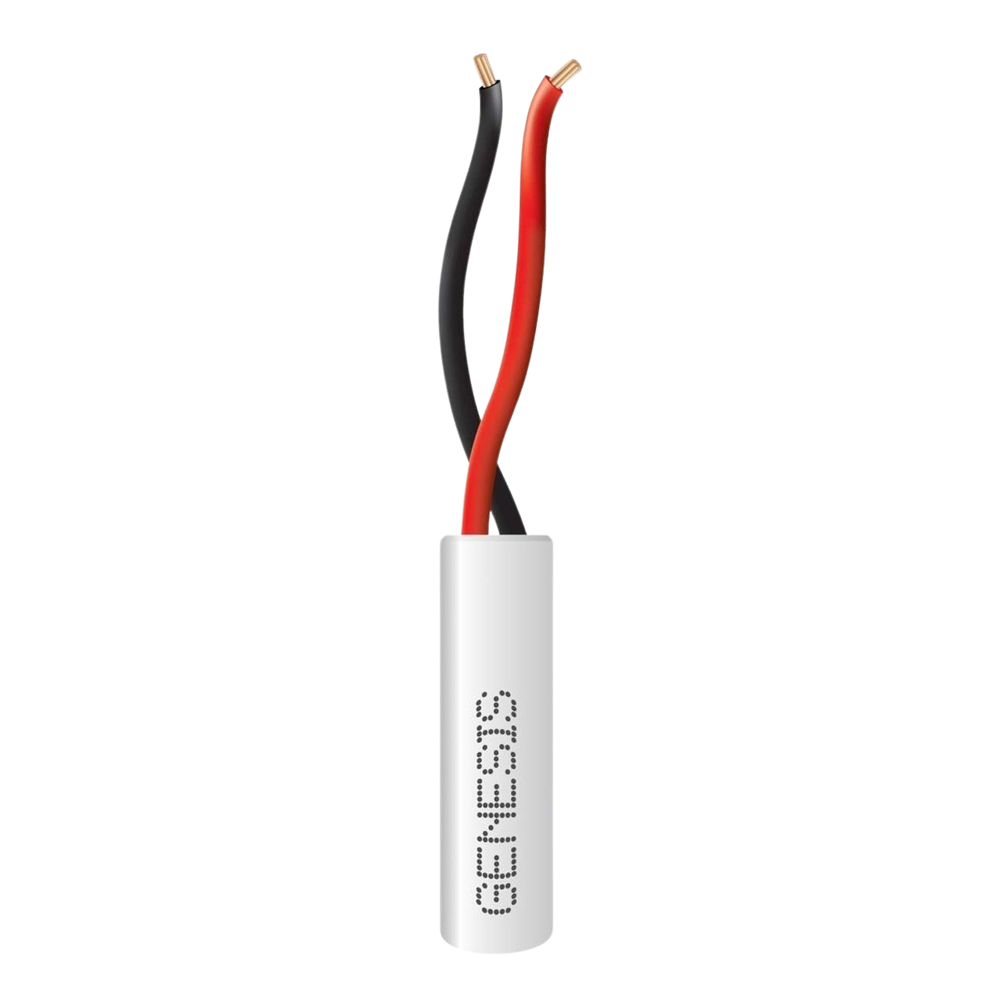 Bobina de 305 Metros de Cable / 2 x 22 AWG / Color Blanco / Riser / Para Sistemas de IntrusiÃ³n y AutomatizaciÃ³n