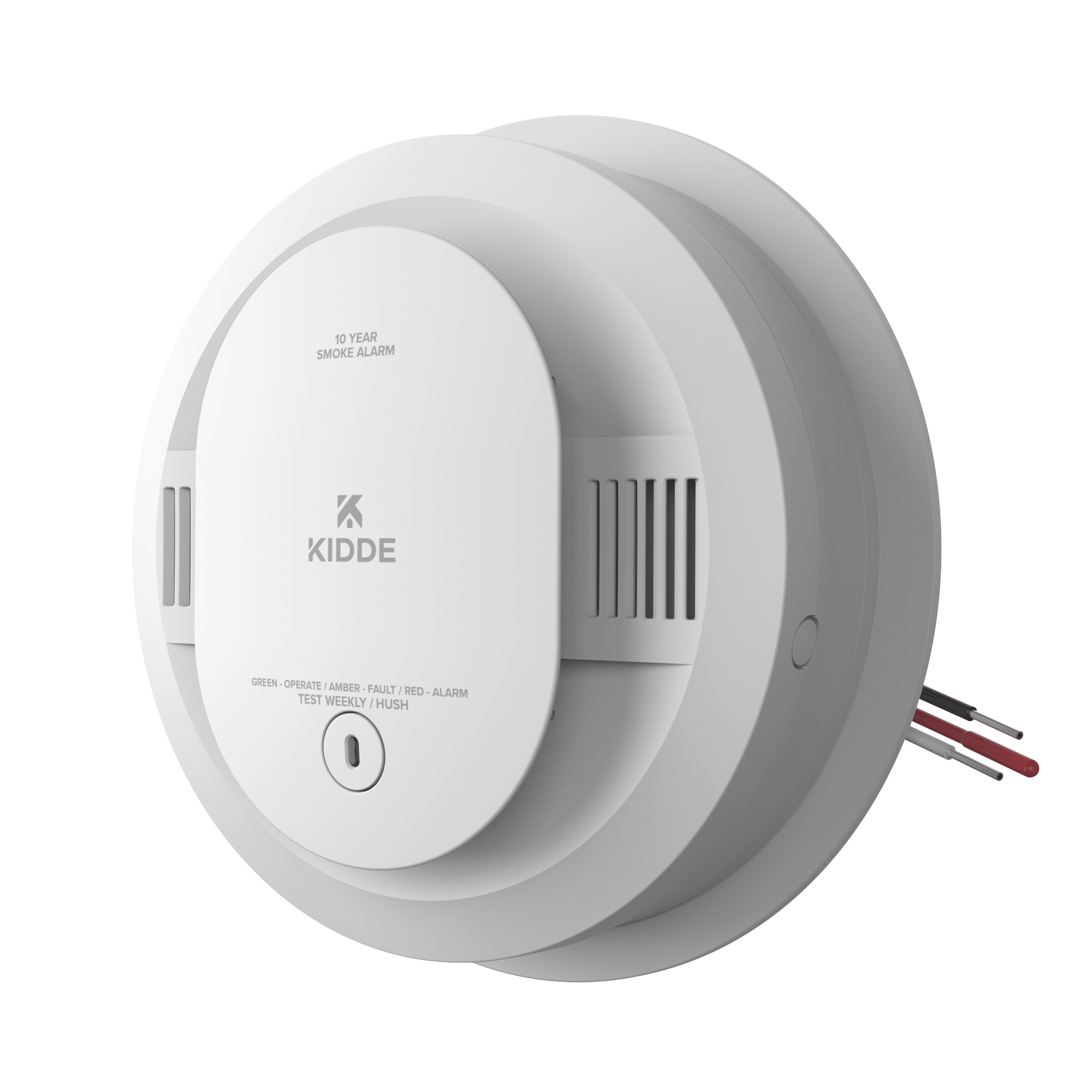 Detector de Humo Compacto Fotoelectrico Autonomo | 120VCA Respaldo BaterÃ­a 10 AÃ±os | Modelo 21031556 | Paquete de 6