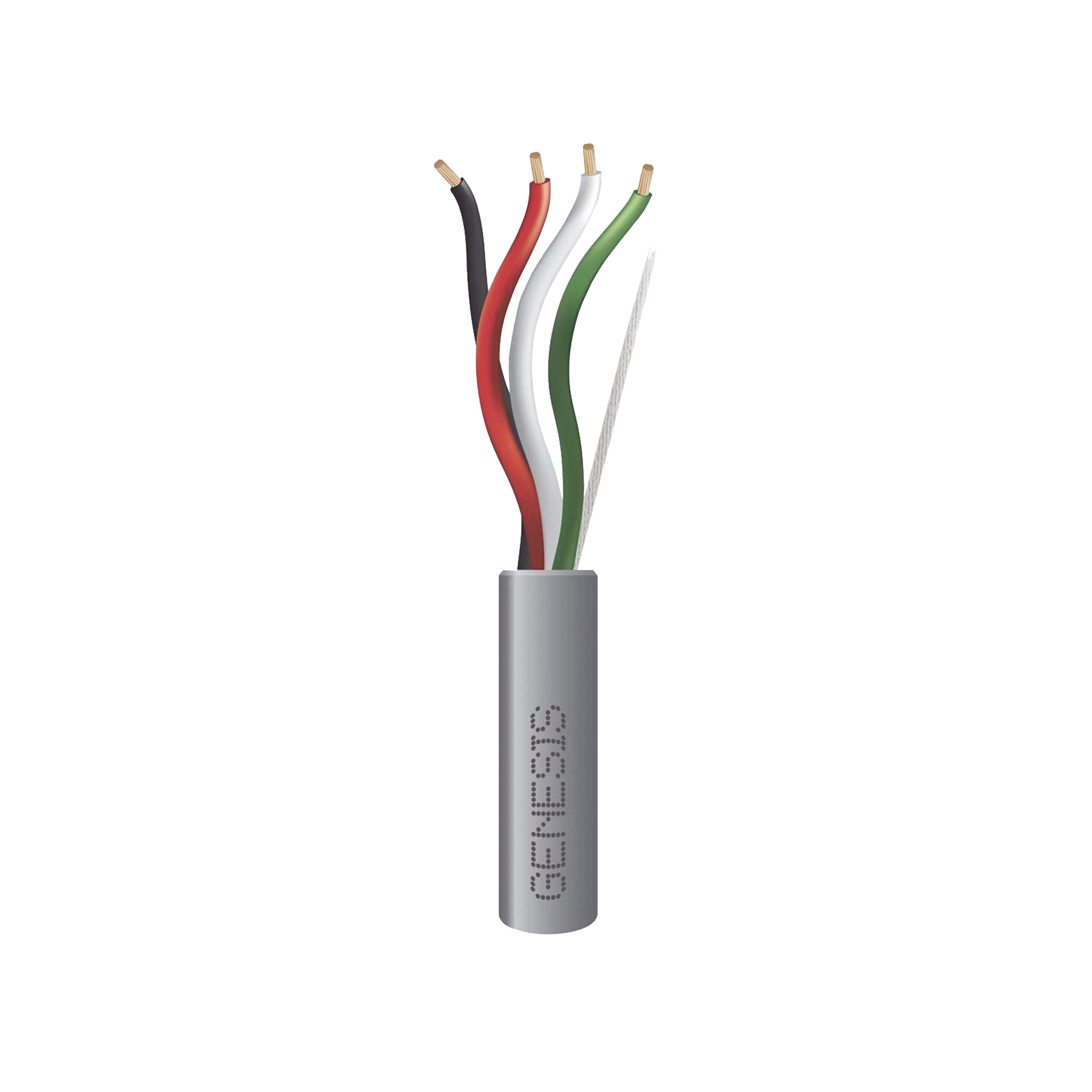 Bobina de 152 Metros / Cable  4 x 16 AWG / Color Gris / Aplicaciones de Control / Riser