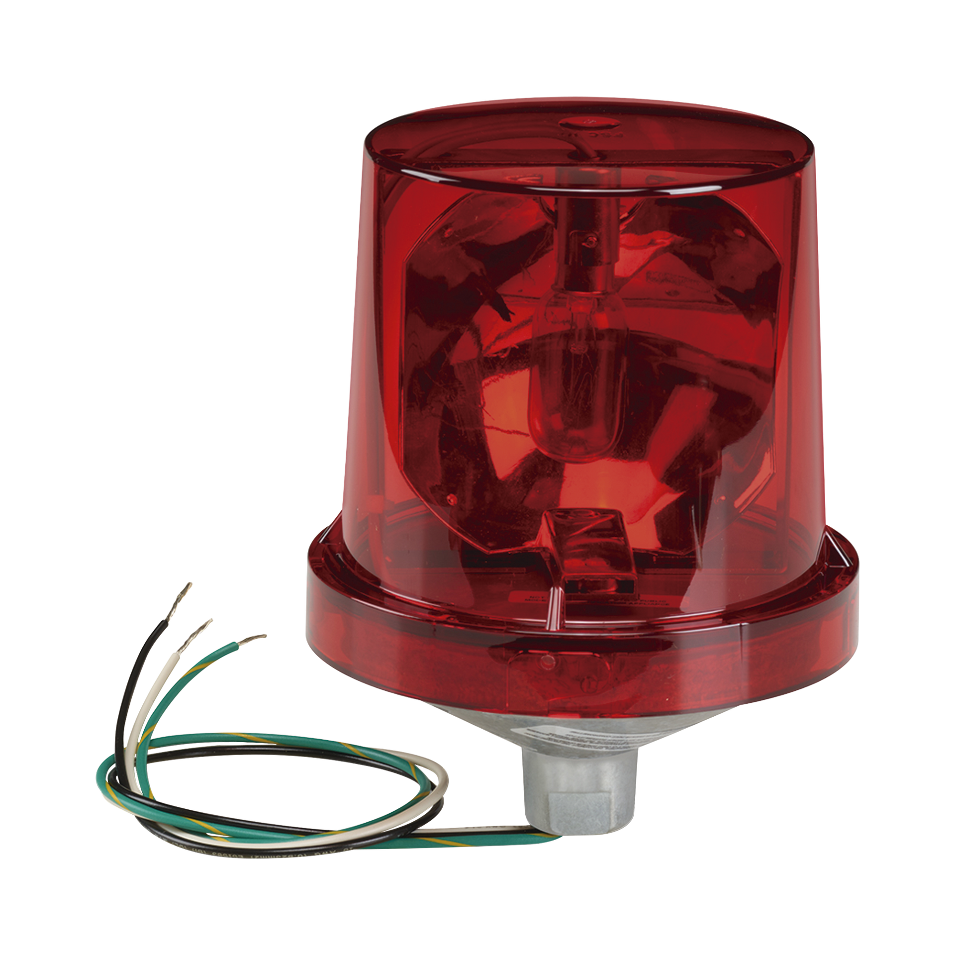 Luz de advertencia giratoria ElectrarayÂ® 120 VAC color Rojo