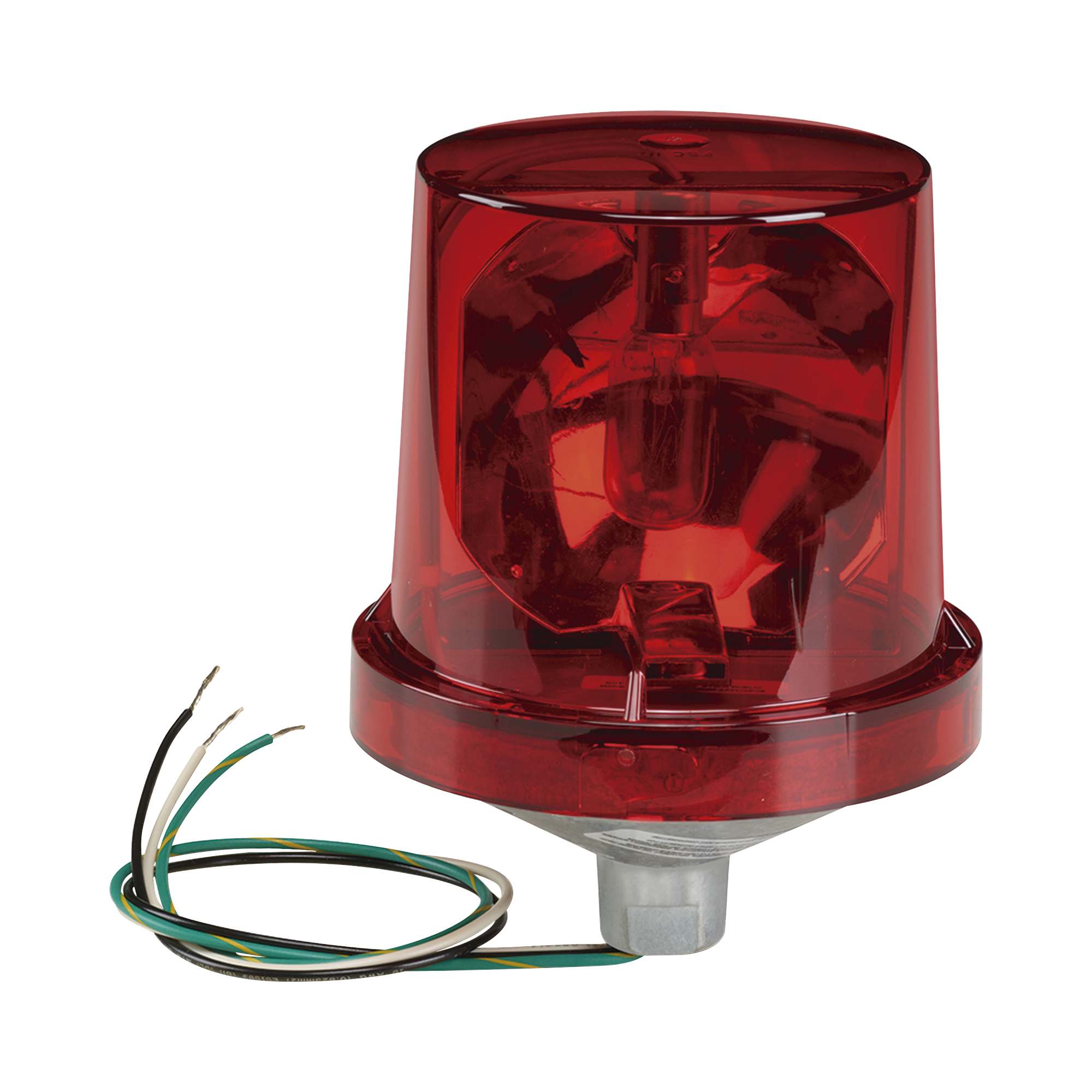 Luz de advertencia giratoria ElectrarayÂ® 120 VAC color Rojo