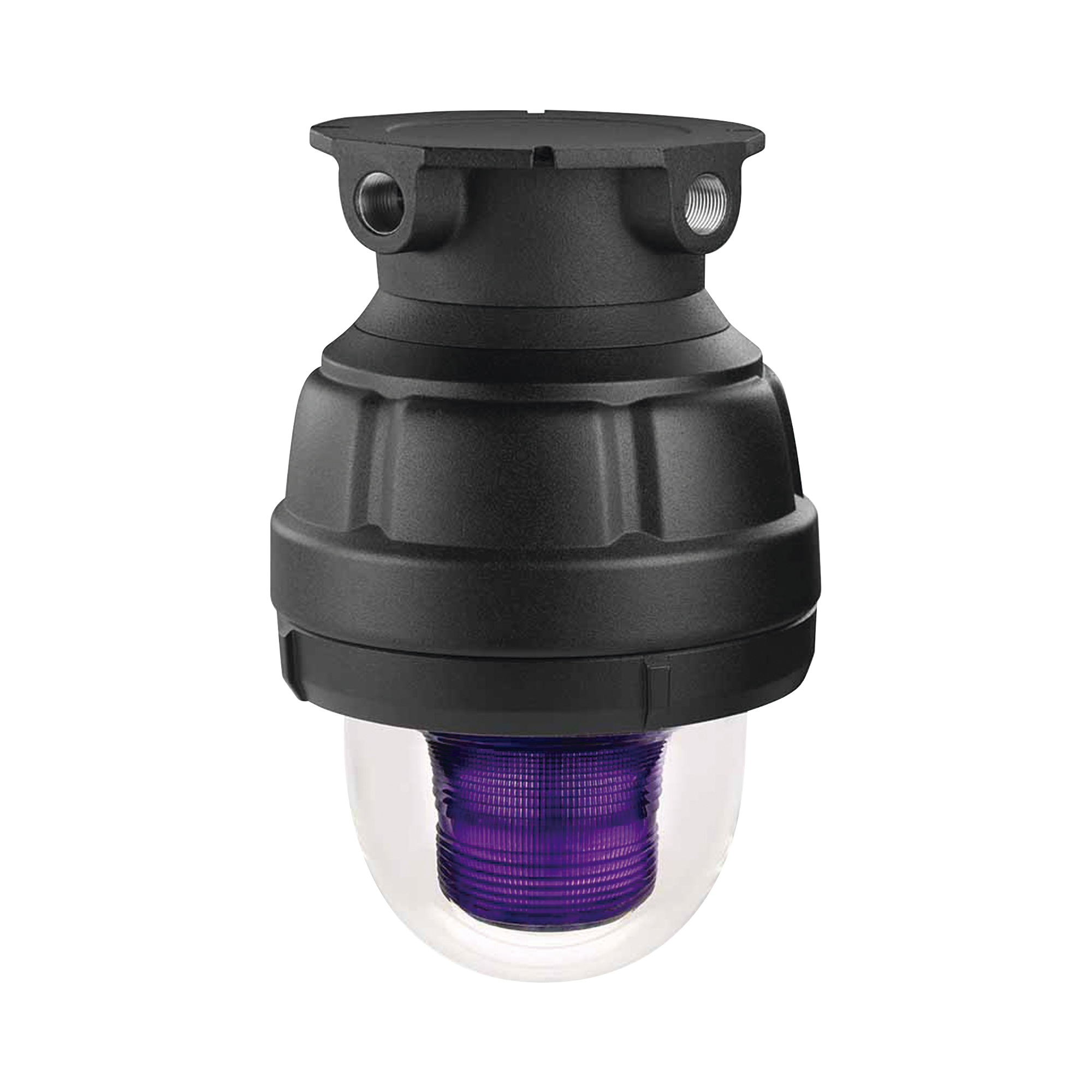 Luz de advertencia LED a prueba de explosion Homologado UL y cUL para Clase I, DivisiÃ³n 1, Grupo C y D; Clase I, DivisiÃ³n 2, Grupos A y B; Clase II, DivisiÃ³n 1, Grupos E, F y G; Clase III, Color Magenta a 24 VCD