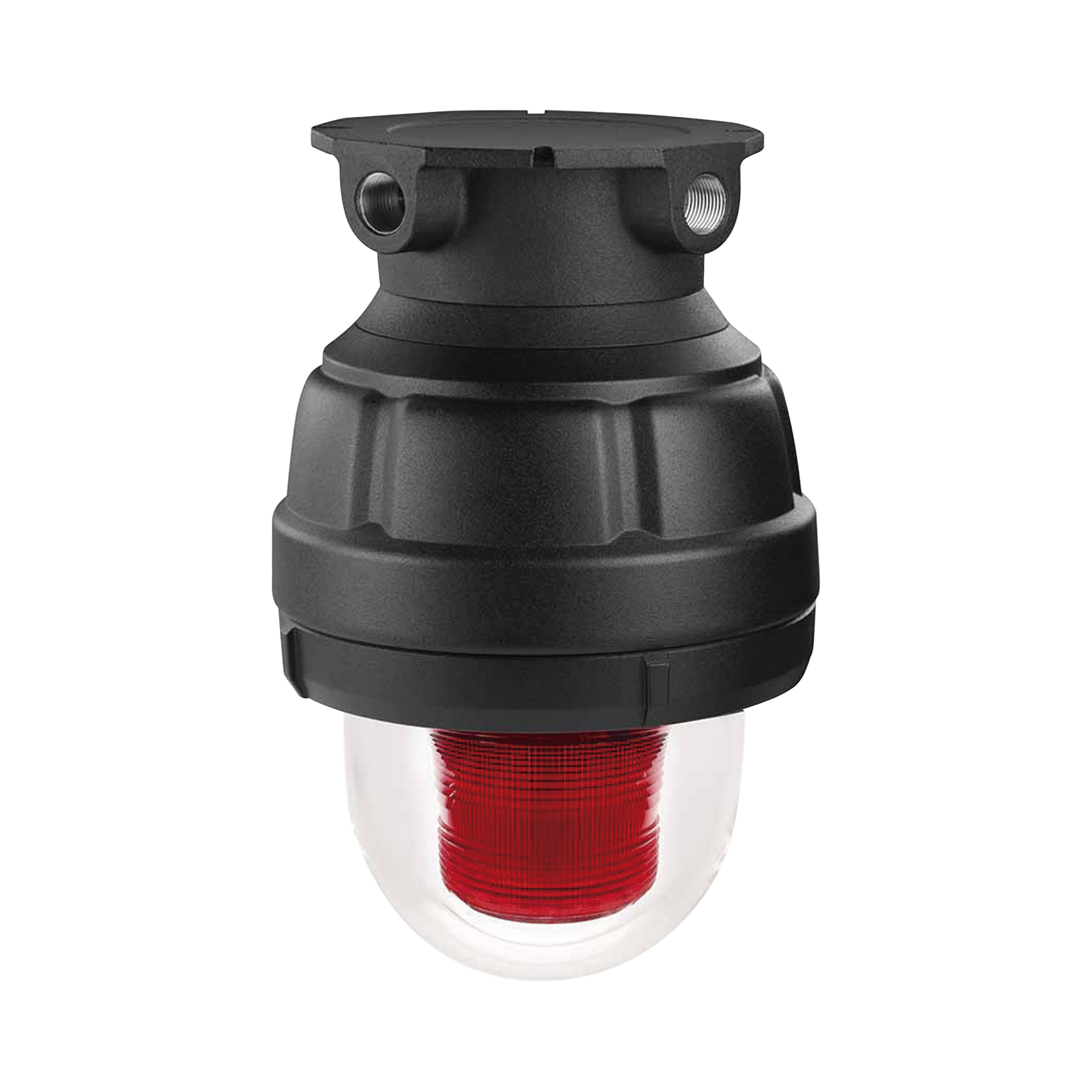 Luz de advertencia LED a prueba de explosiones Homologado UL y cUL para Clase I, DivisiÃ³n 1, Grupo C y D; Clase I, DivisiÃ³n 2, Grupos A y B; Clase II, DivisiÃ³n 1, Grupos E, F y G; Clase III, color Rojo 24 VCD