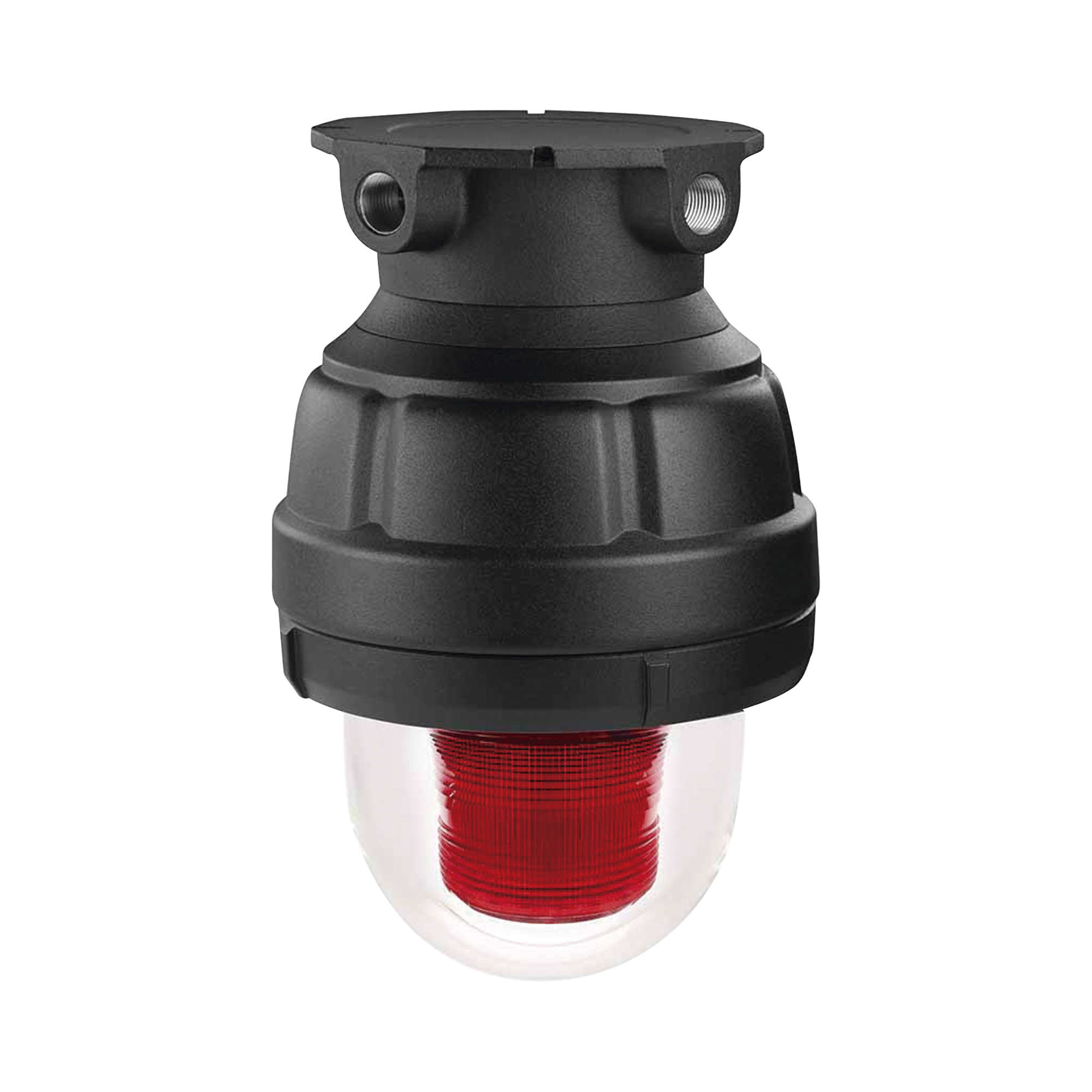 Luz de advertencia LED a prueba de explosiones Homologado UL y cUL para Clase I, DivisiÃ³n 1, Grupo C y D; Clase I, DivisiÃ³n 2, Grupos A y B; Clase II, DivisiÃ³n 1, Grupos E, F y G; Clase III, color Rojo 24 VCD