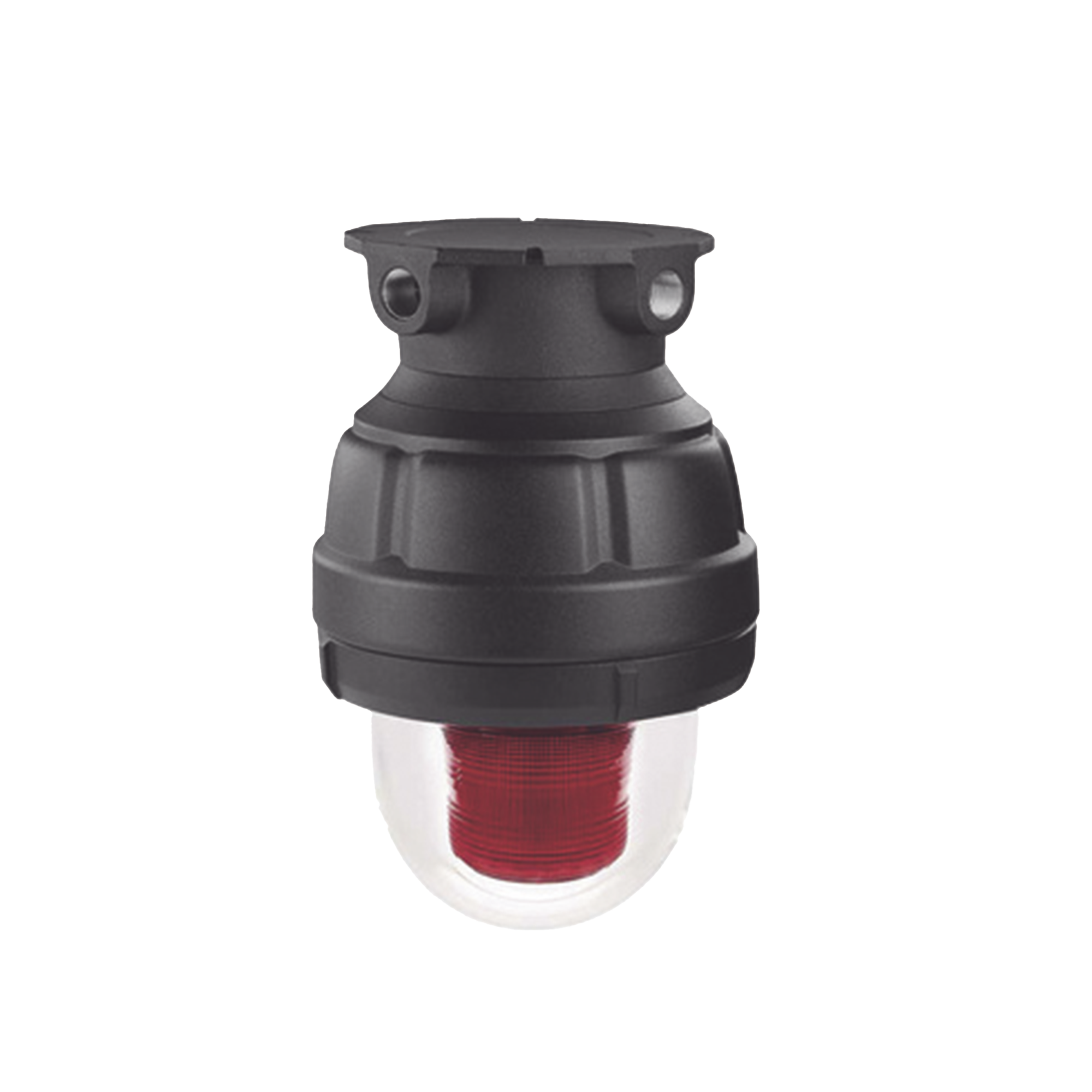 Luz de advertencia LED a prueba de explosion UL y cUL para Clase I, DivisiÃ³n 1, Grupo C y D; Clase I, DivisiÃ³n 2, Grupos A y B; Clase II, DivisiÃ³n 1, Grupos E, F y G; Clase III, color Rojo a 24 VCD