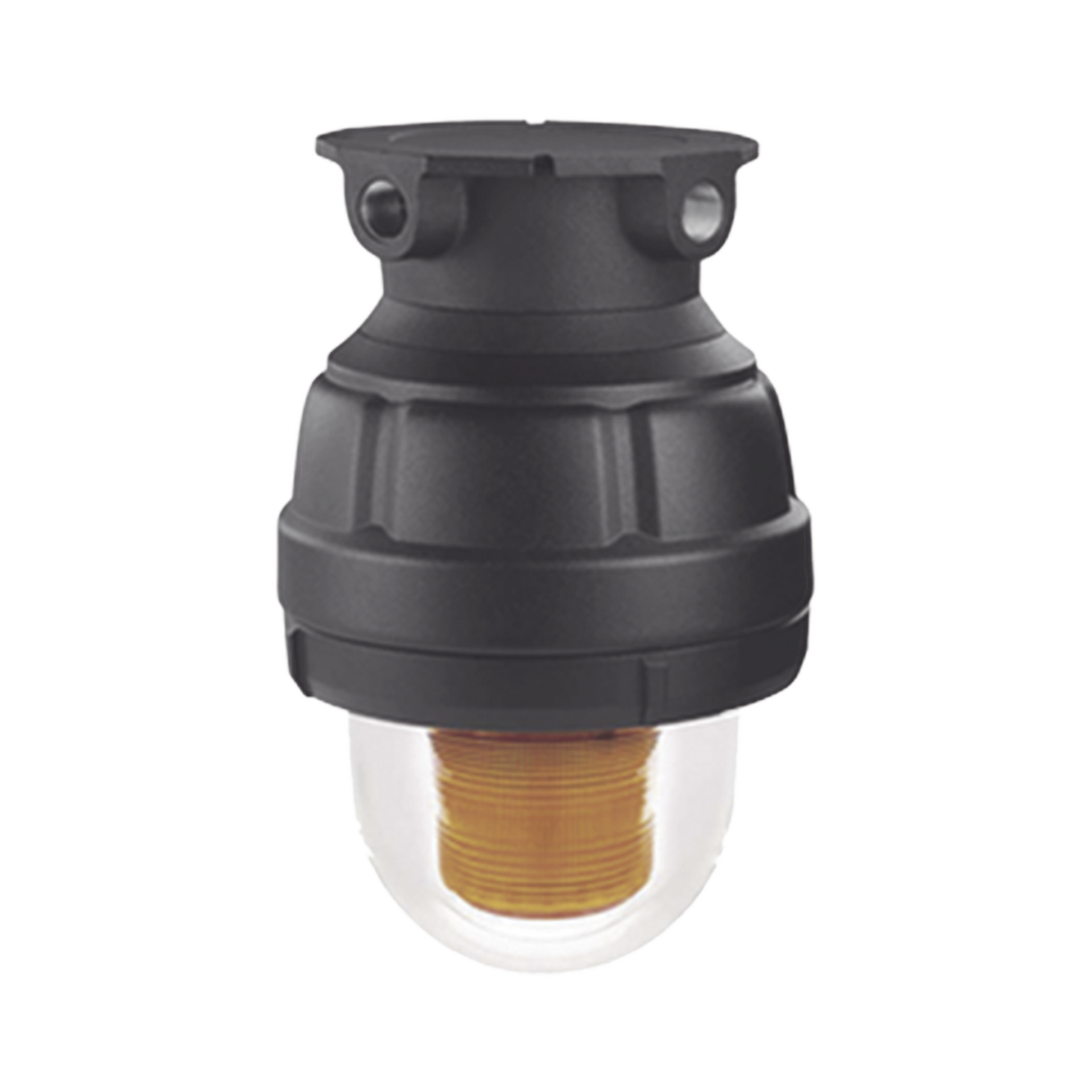 Luz de advertencia LED a prueba de explosiÃ³n adecuado para su uso en Clase I, Div. I, Grupos C y D; Clase I, Div. 2, Grupos A, B, C y D; Clase II, Div. 1, Grupos E, F y G; Clase III, color Ãmbar, 120-240VCA