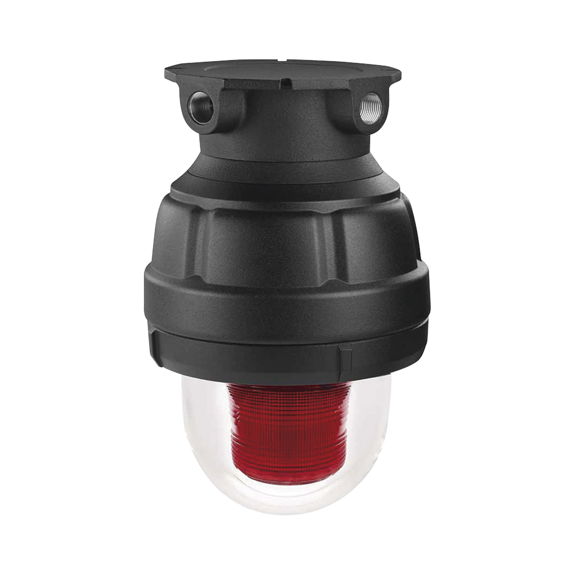 Luz LED, a prueba de explosiones, UL y cUL para Clase I, DivisiÃ³n 1, Grupo C y D; Clase I, DivisiÃ³n 2, Grupos A y B; Clase II, DivisiÃ³n 1, Grupos E, F y G; Clase III, 120-240 VCA, color Rojo