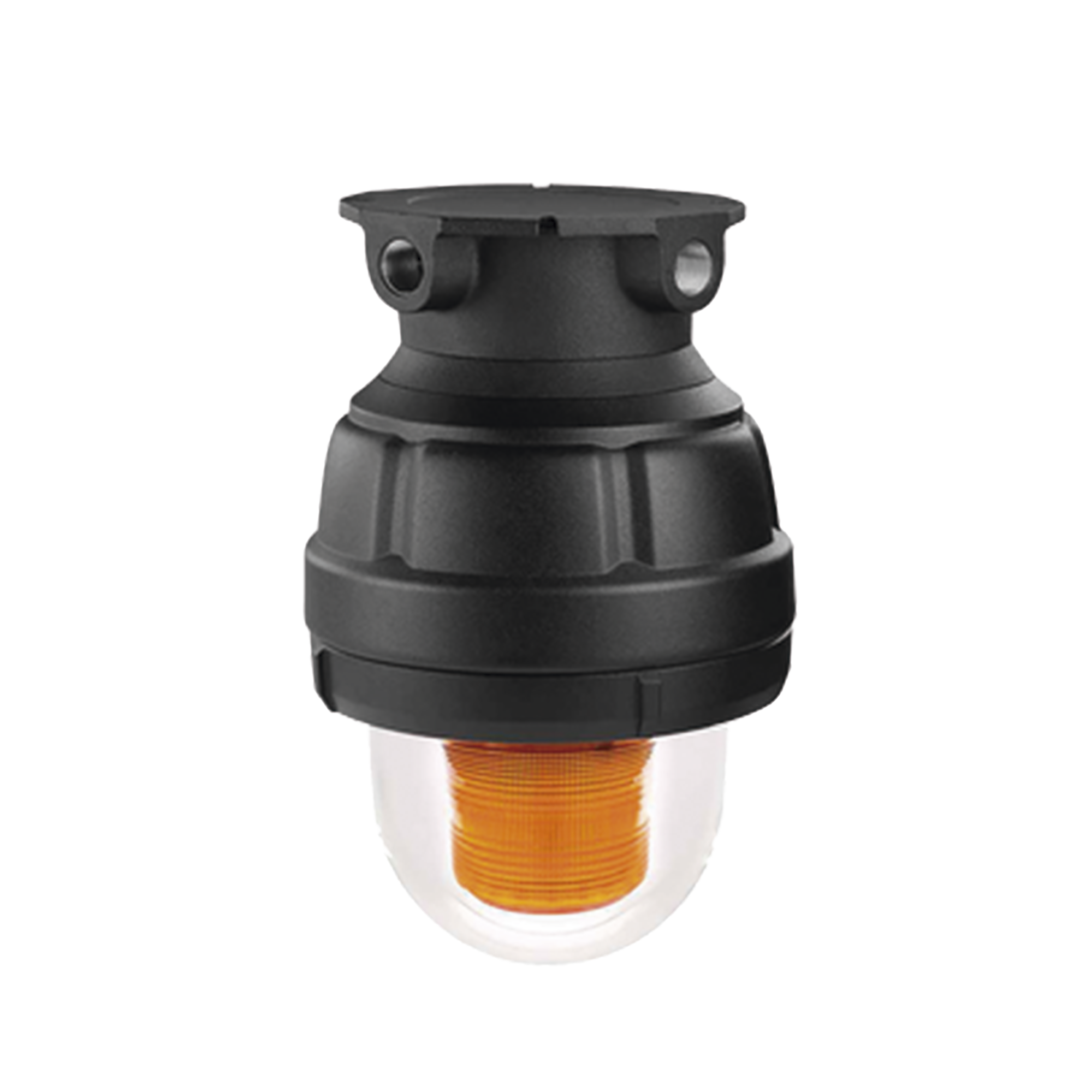 Luz de Advertencia LED color Ãmbar a prueba de explosiÃ³n para uso en Clase I, Div. I, Grupos C y D; Clase I, Div. 2, Grupos A, B, C y D; Clase II, Div. 1, Grupos E, F y G; Clase III, no incluye Montaje