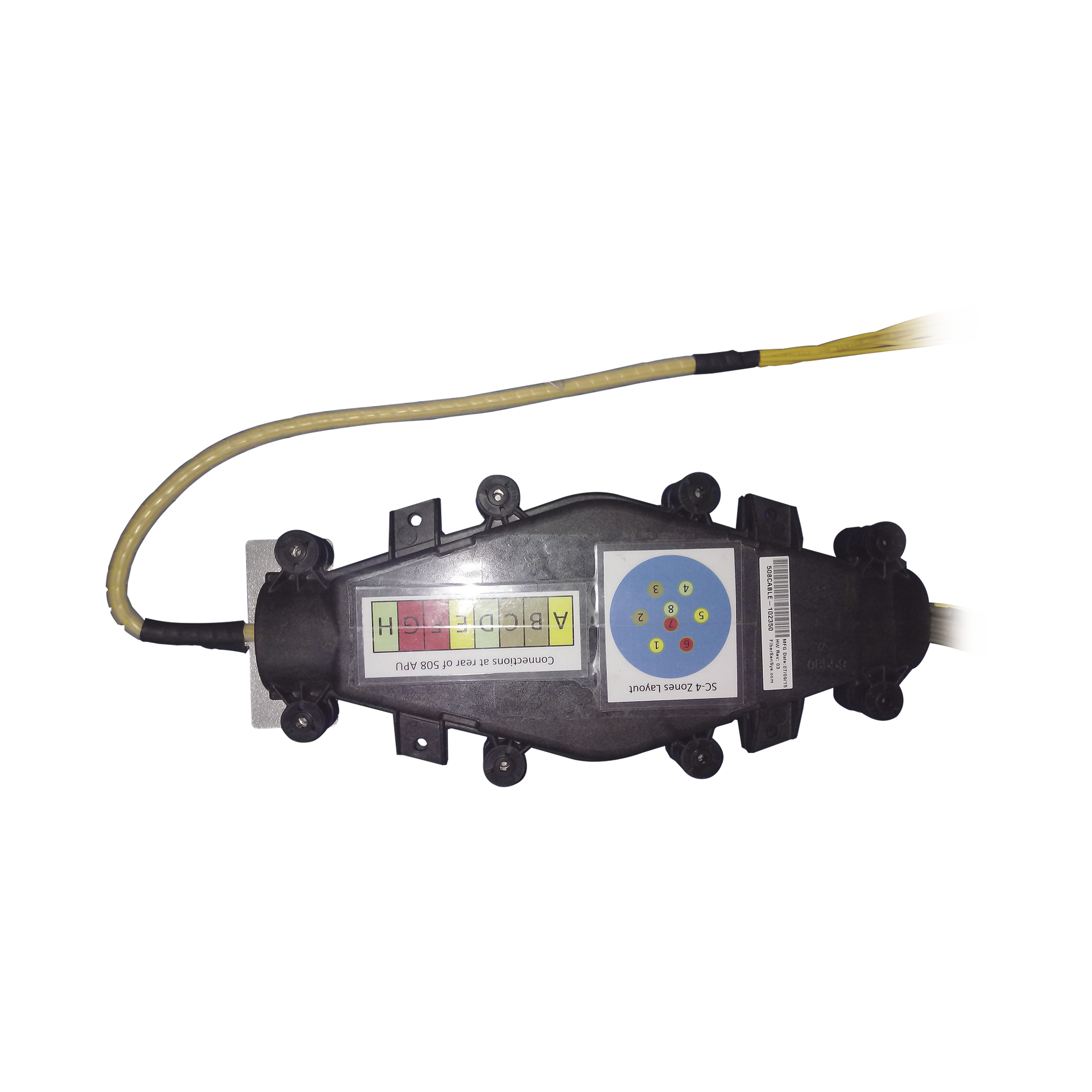 COYOTA DE DERIVACIÃN DE 2 ZONAS CON TERMINACIÃN DE FIN DE LÃNEA