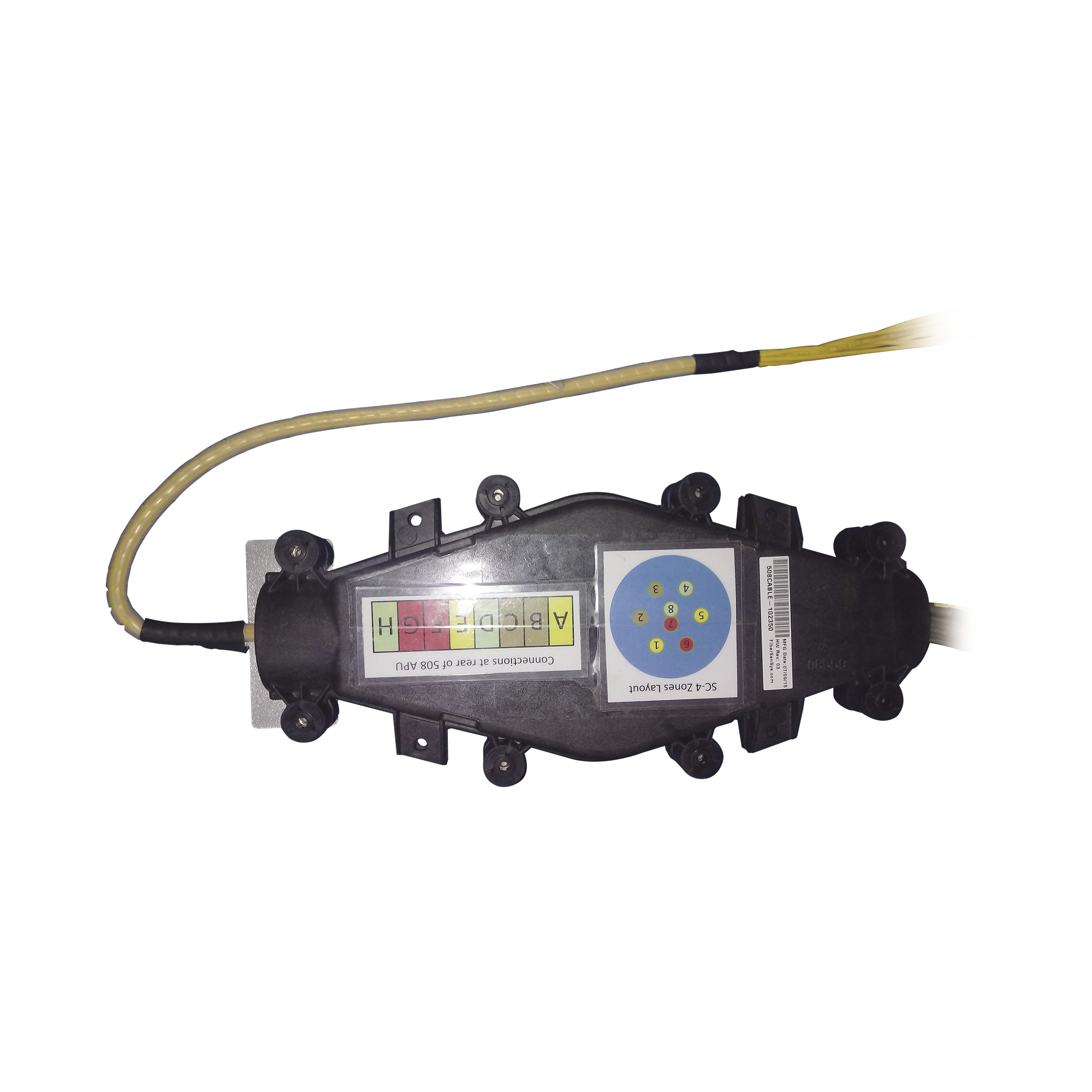 COYOTA DE DERIVACIÃN DE 2 ZONAS CON TERMINACIÃN DE FIN DE LÃNEA