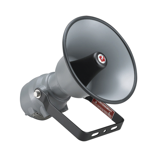 Altavoz amplificado 300X SelecToneÂ® de 15 W a prueba de explosiones. 120 VCA Color Gris