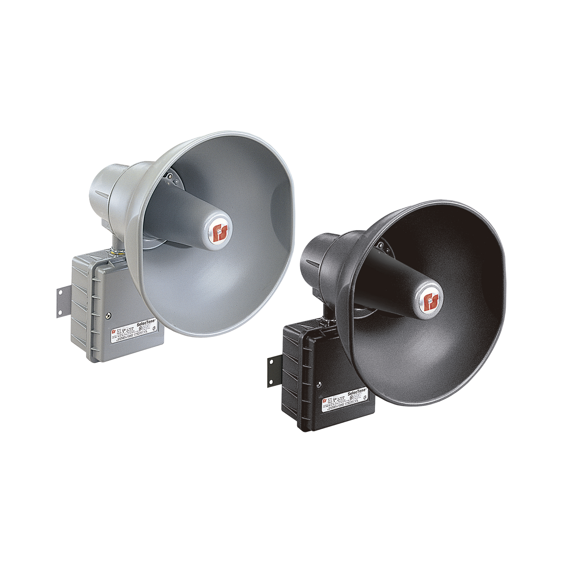 302GCX SelecToneÂ® 30W Altavoz amplificado para zonas peligrosas, Listado por UL y cUL para Clase I, DivisiÃ³n 2, Grupos A, B, C y D; Clase II, DivisiÃ³n 2, Grupos F y G; Clase III, DivisiÃ³n 2, Grupos F y G; Clase III, 24 VCD color G