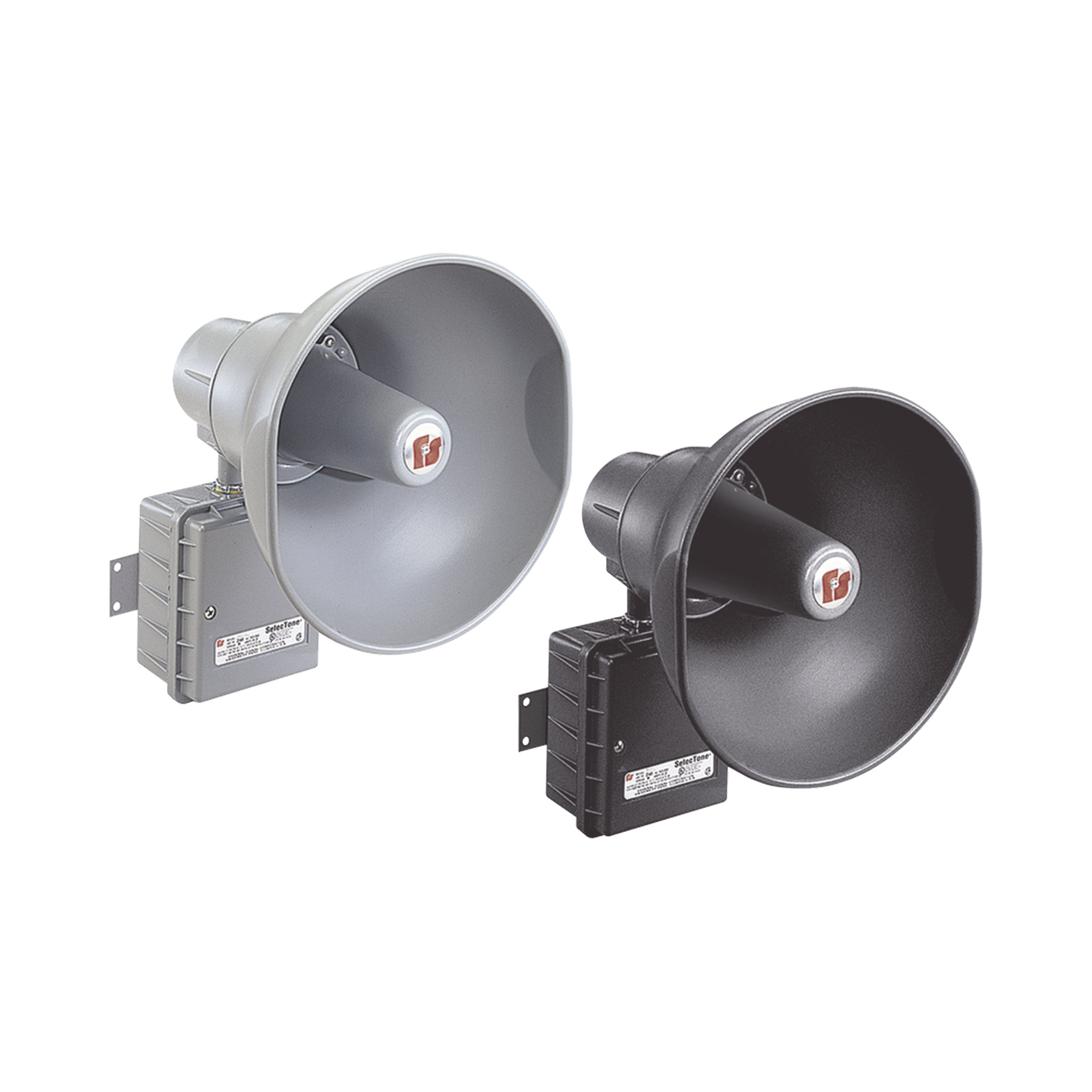 302GCX SelecToneÂ® 30W Altavoz amplificado para zonas peligrosas, Listado por UL y cUL para Clase I, DivisiÃ³n 2, Grupos A, B, C y D; Clase II, DivisiÃ³n 2, Grupos F y G; Clase III, DivisiÃ³n 2, Grupos F y G; Clase III, 24 VCD color N