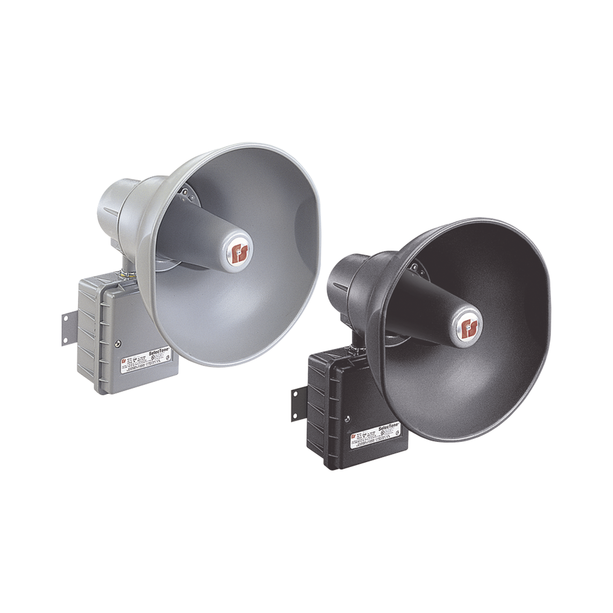 302GCX SelecToneÂ® 30W Altavoz amplificado para zonas peligrosas, Listado por UL y cUL para Clase I, DivisiÃ³n 2, Grupos A, B, C y D; Clase II, DivisiÃ³n 2, Grupos F y G; Clase III, DivisiÃ³n 2, Grupos F y G; Clase III, 24 VCD color N